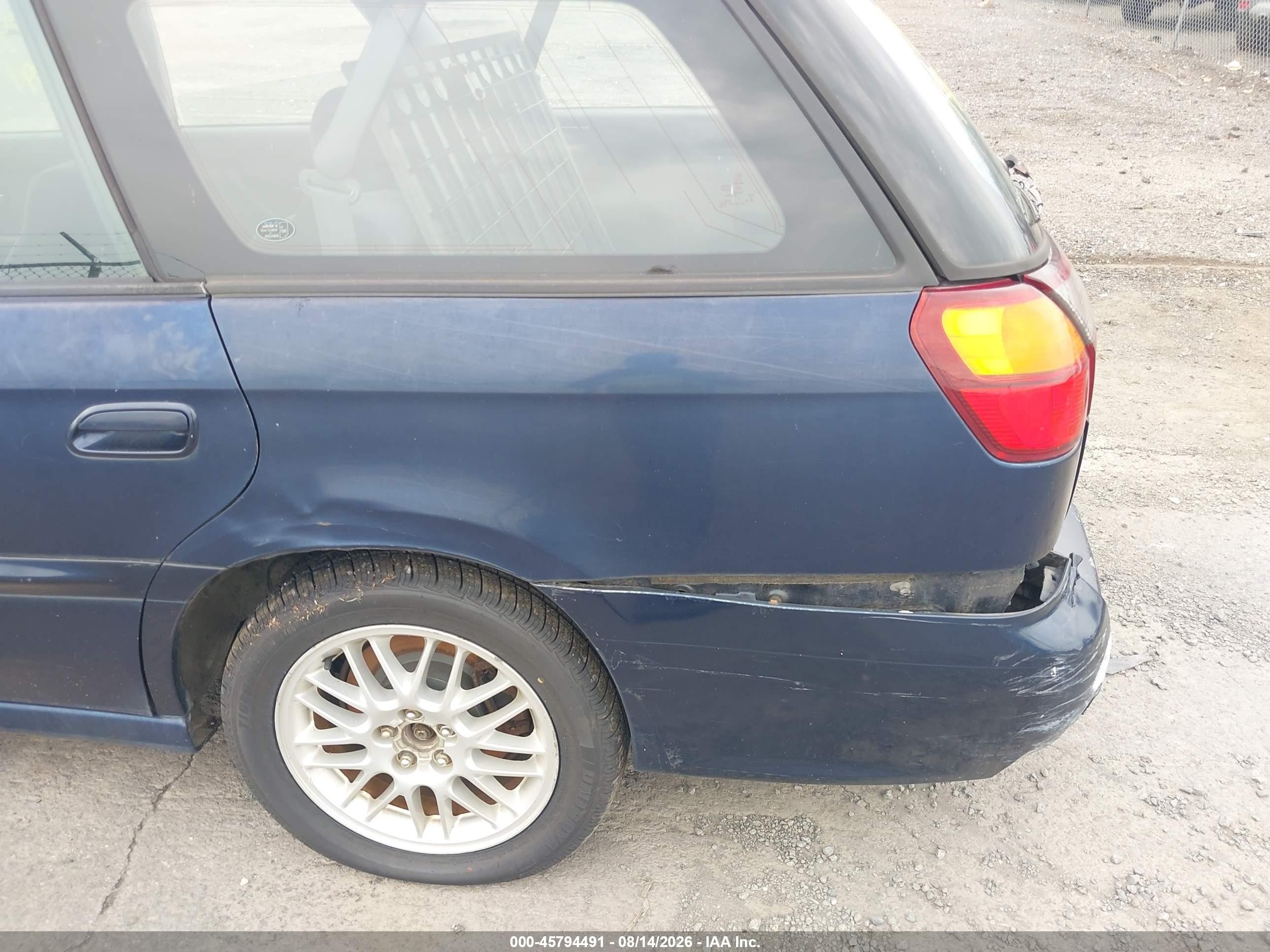 2003 Subaru Legacy L/l W/special Edition Package Синий vin: 4S3BH635336305201