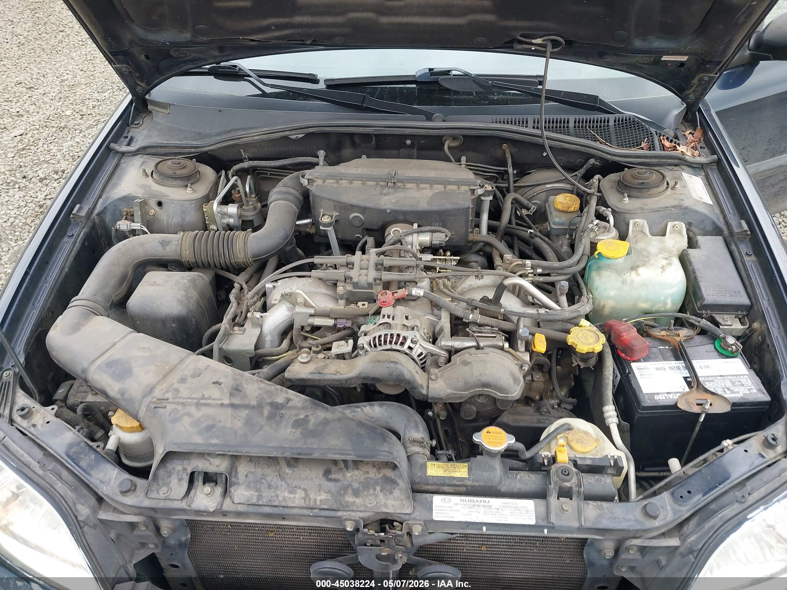 2002 Subaru Legacy L Blue vin: 4S3BH635427304891