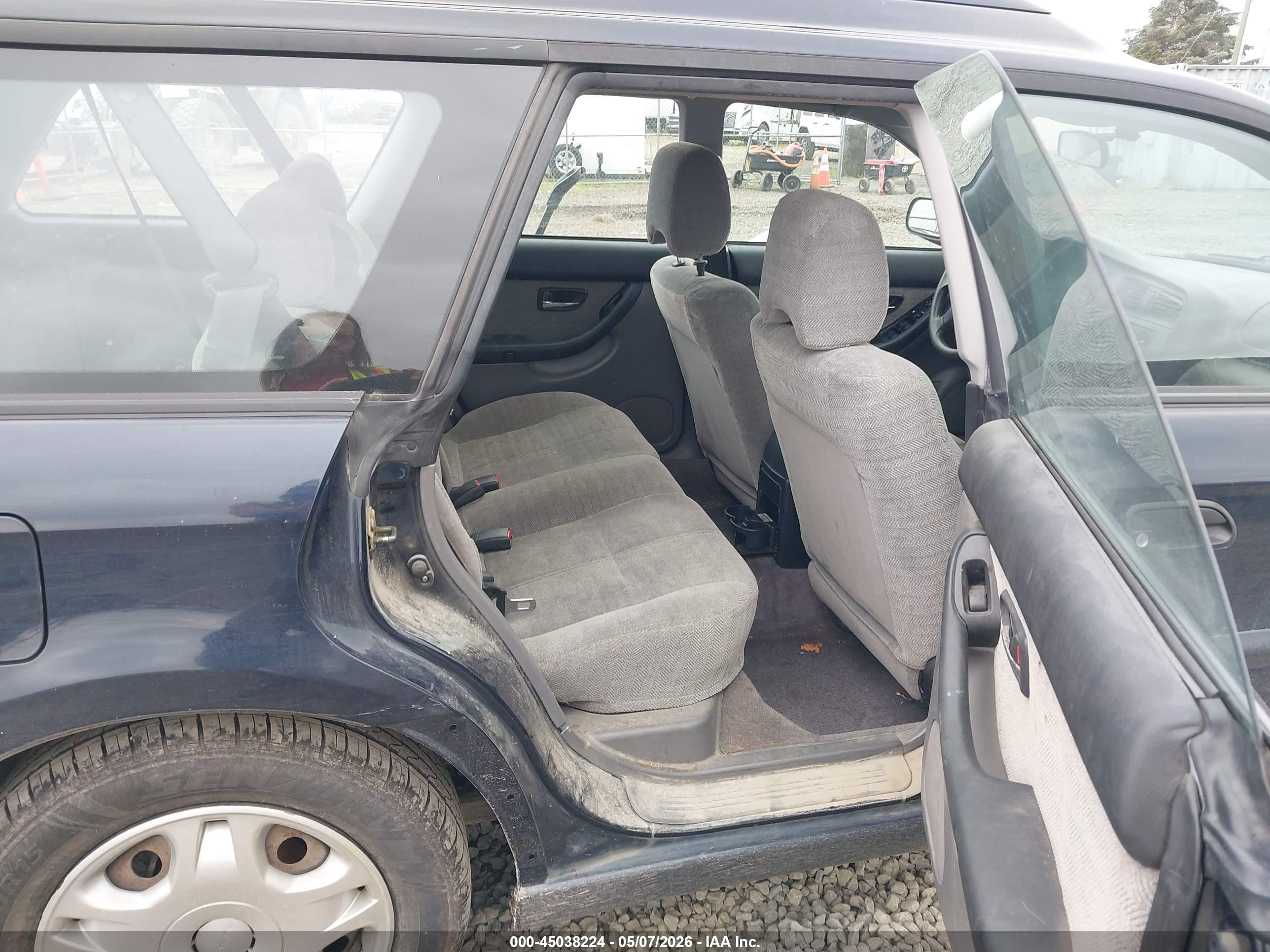 2002 Subaru Legacy L Blue vin: 4S3BH635427304891
