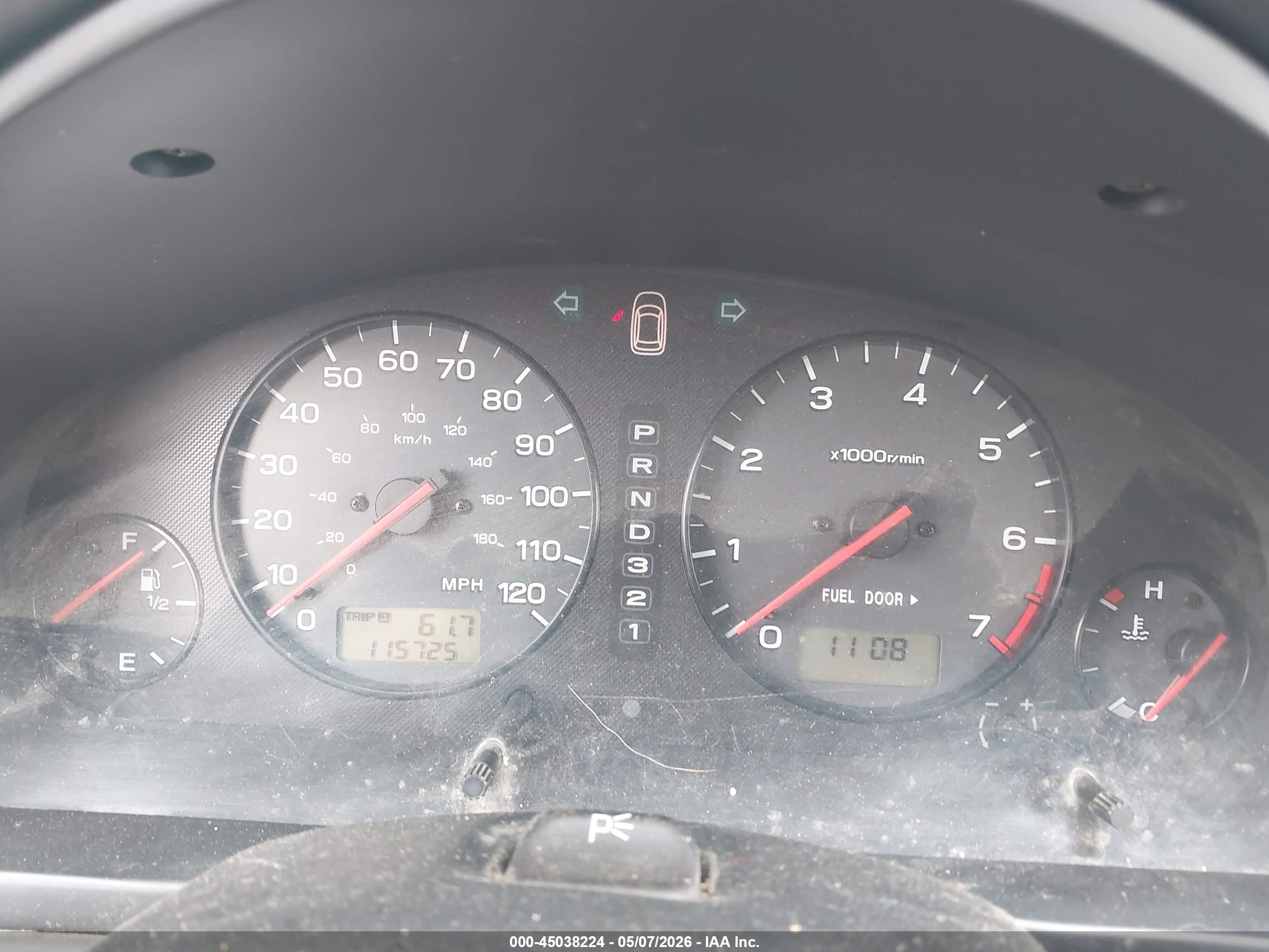 2002 Subaru Legacy L Blue vin: 4S3BH635427304891