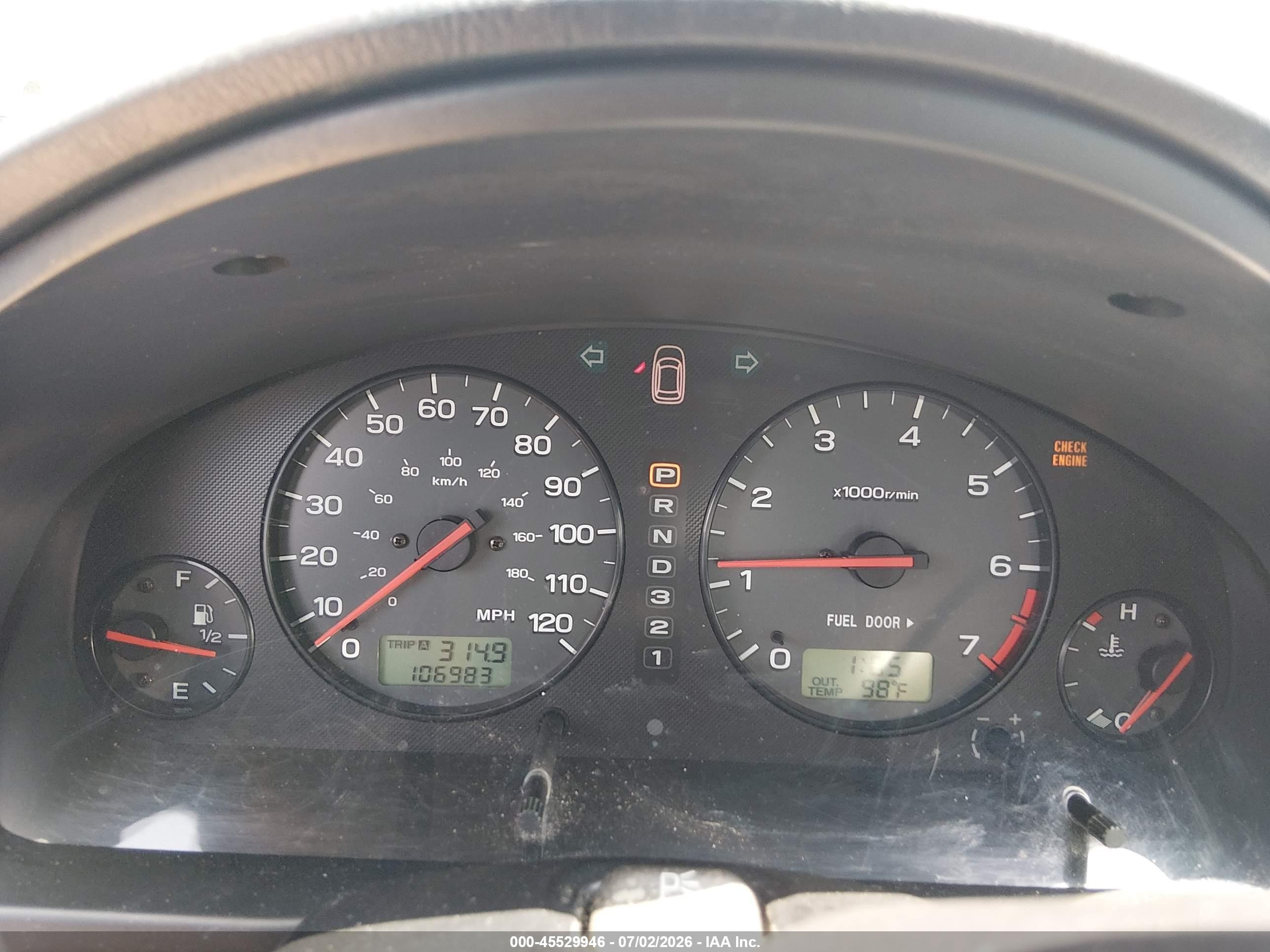 2002 Subaru Legacy L Silver vin: 4S3BH635627305489