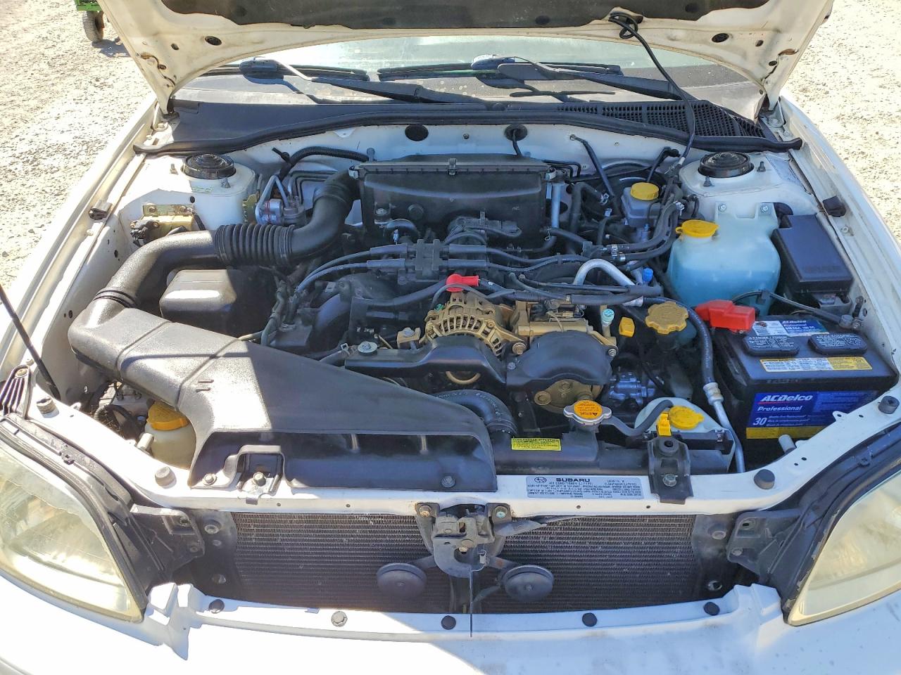2000 Subaru Legacy L Белый vin: 4S3BH6357Y7303369