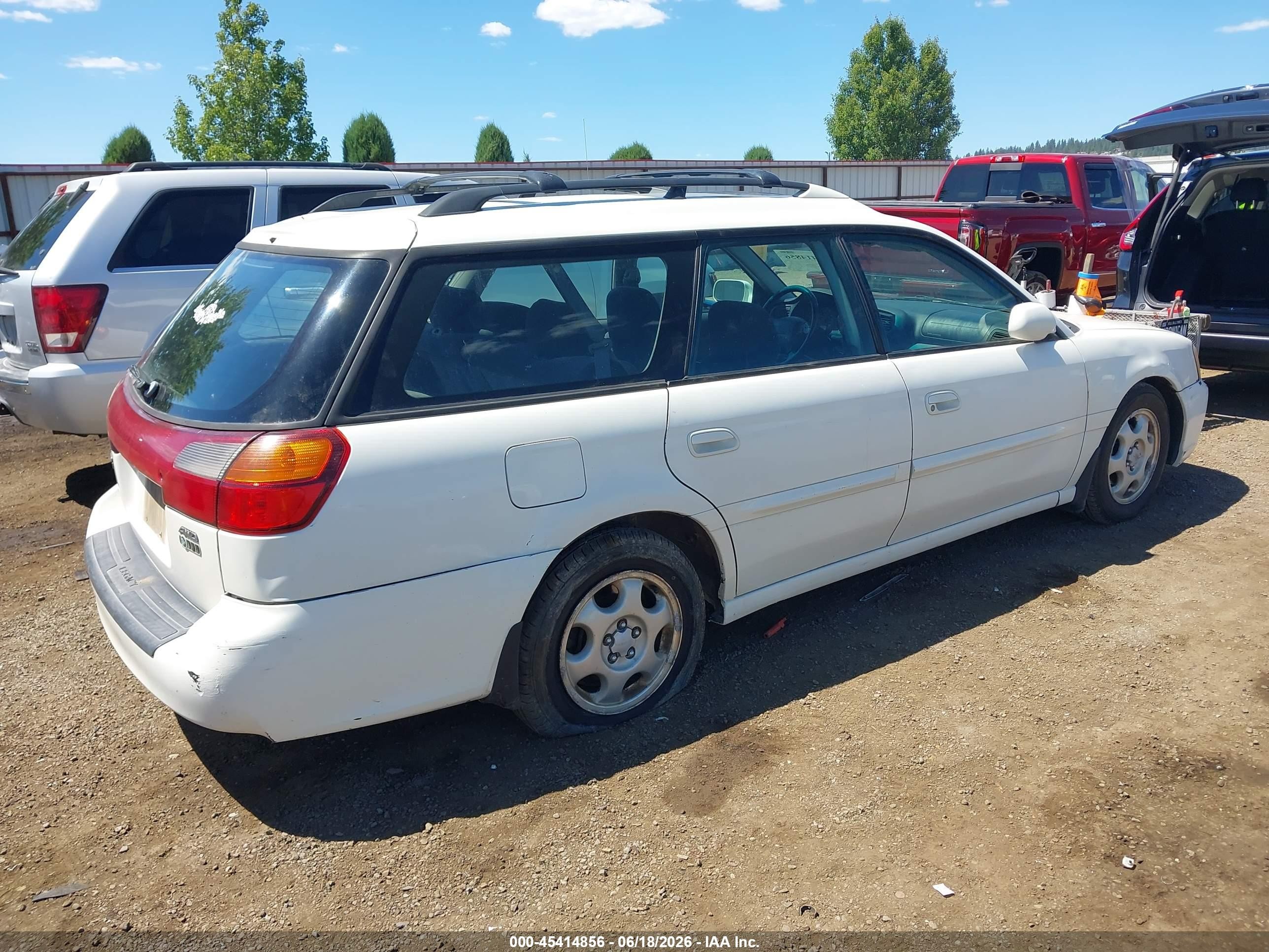 2003 Subaru Legacy L/l W/special Edition Package Белый vin: 4S3BH635836307963