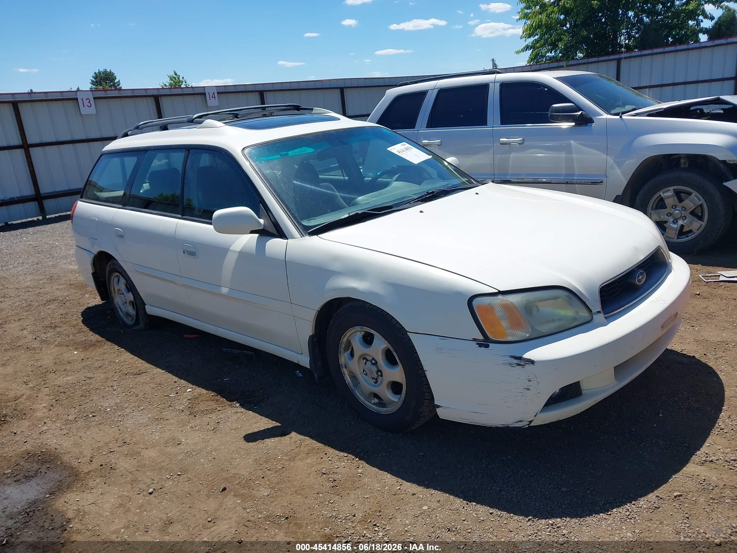 2003 Subaru Legacy L/l W/special Edition Package Белый vin: 4S3BH635836307963