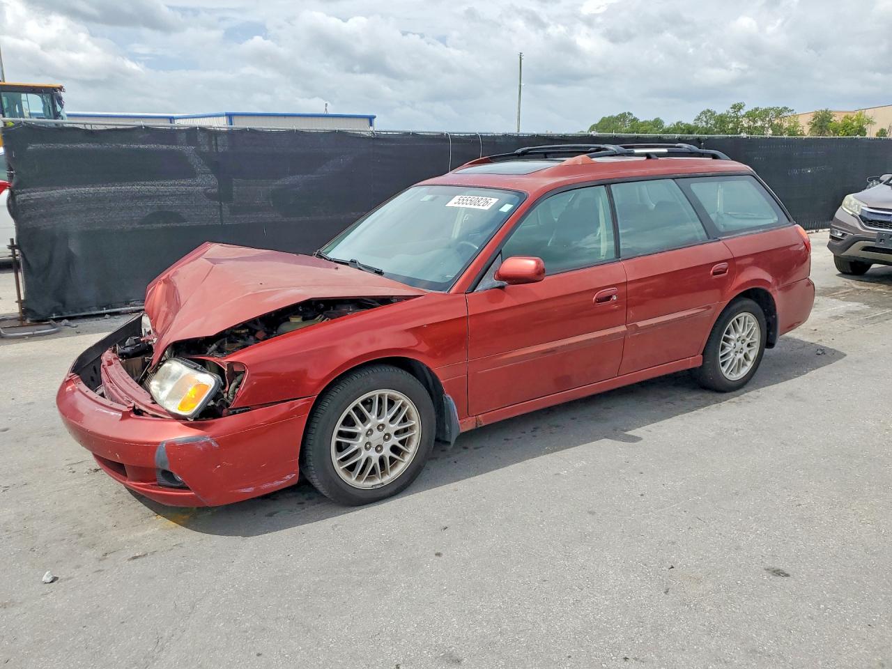 2003 Subaru Legacy L Burgundy vin: 4S3BH635837309884