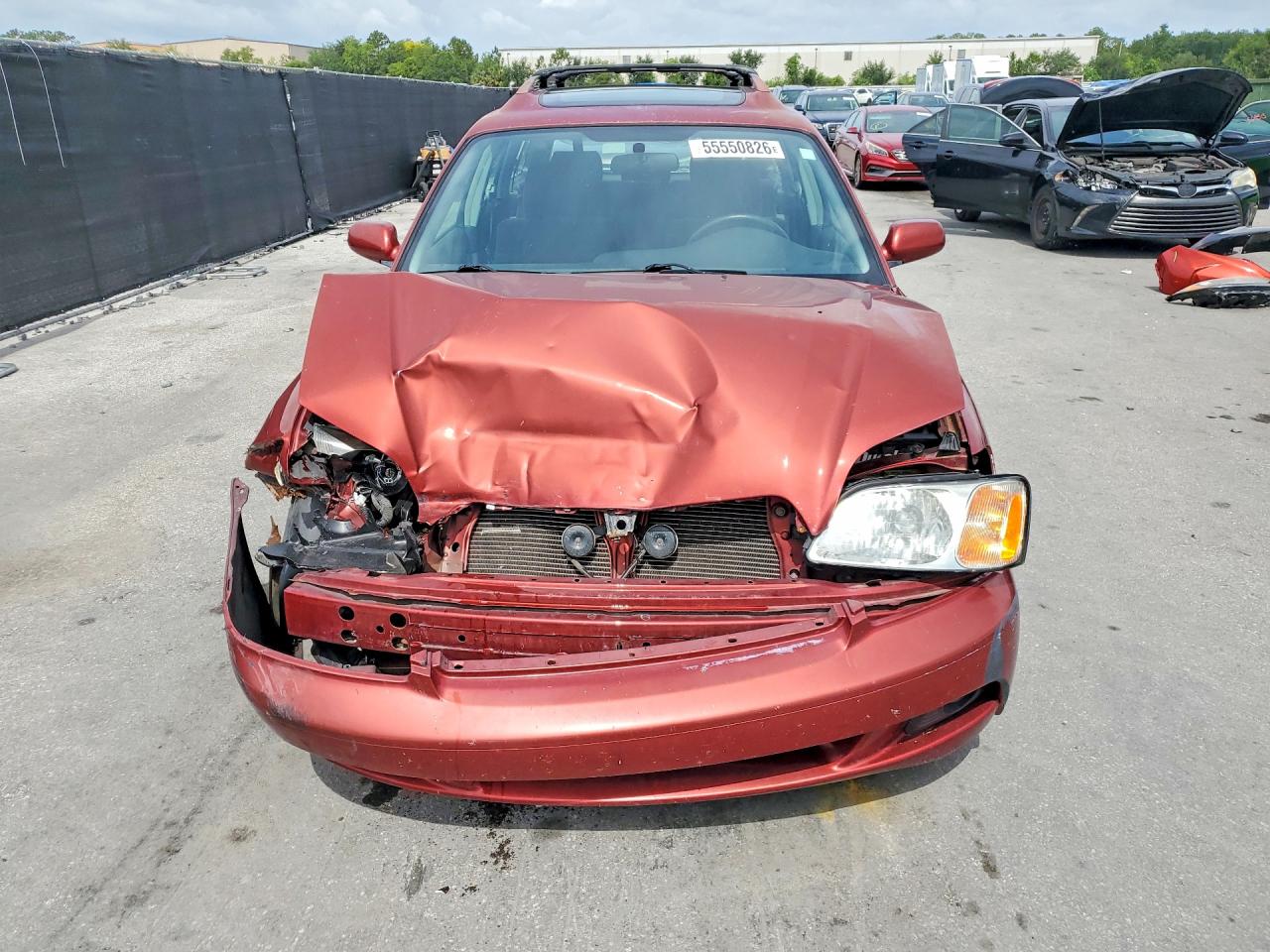 2003 Subaru Legacy L Burgundy vin: 4S3BH635837309884