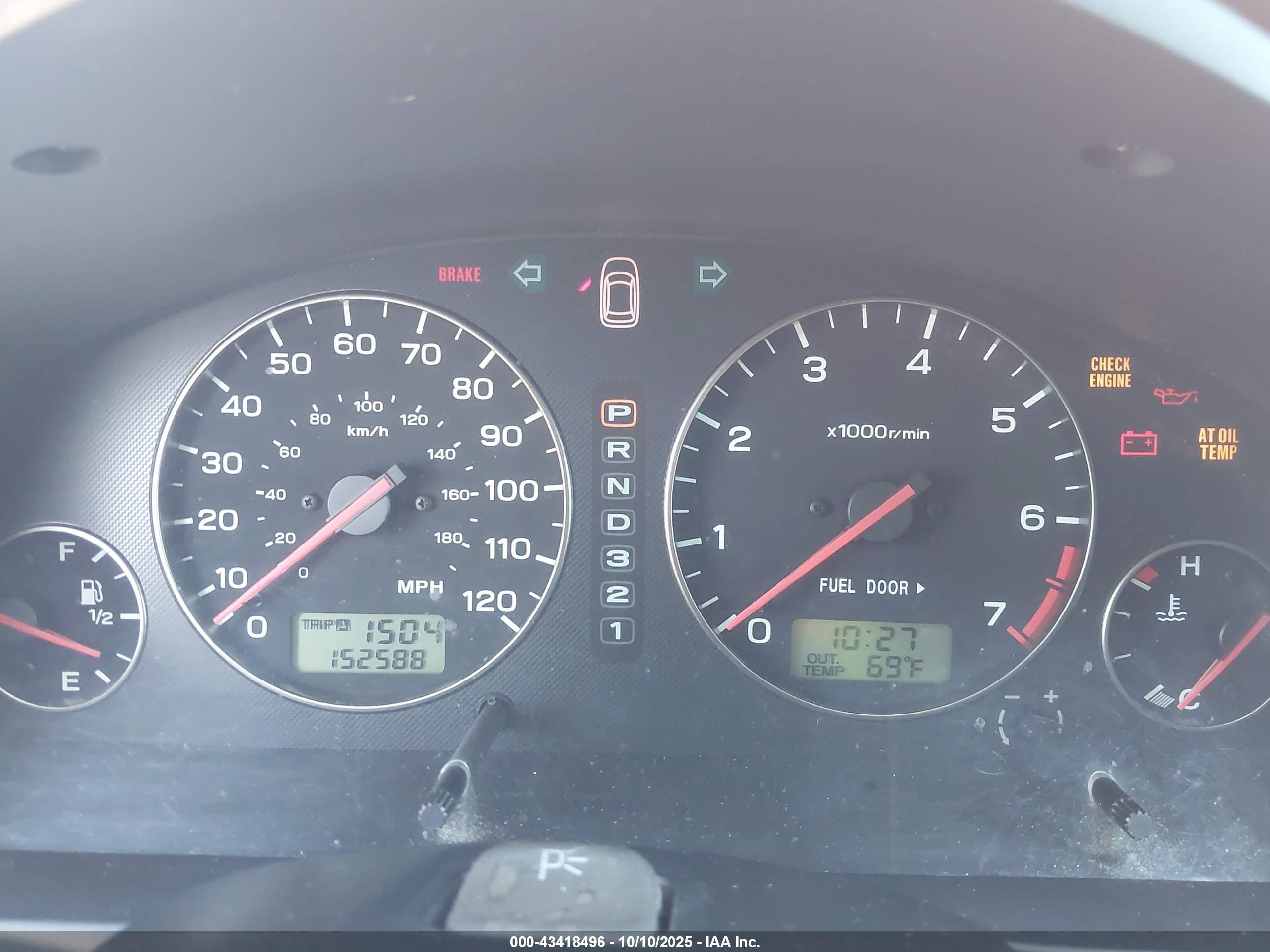 2003 Subaru Legacy L/l W/special Edition Package Красный vin: 4S3BH635937308386