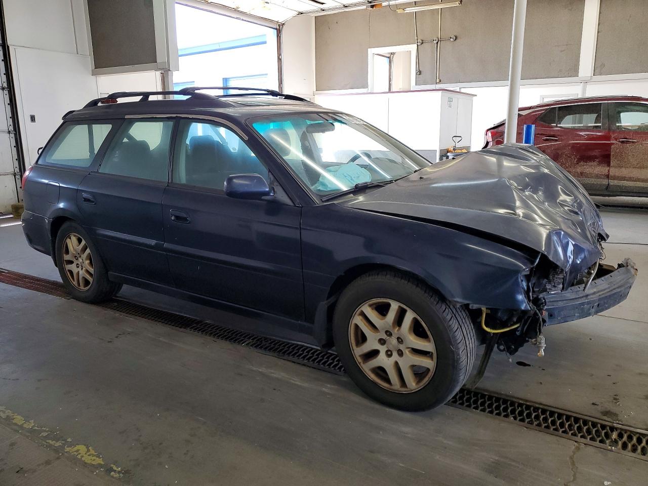 2003 Subaru Legacy L Blue vin: 4S3BH635X37300989