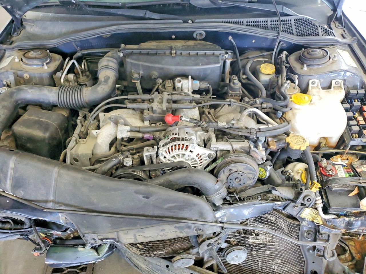 2003 Subaru Legacy L Blue vin: 4S3BH635X37300989