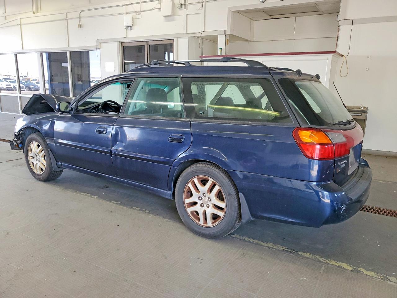 2003 Subaru Legacy L Blue vin: 4S3BH635X37300989