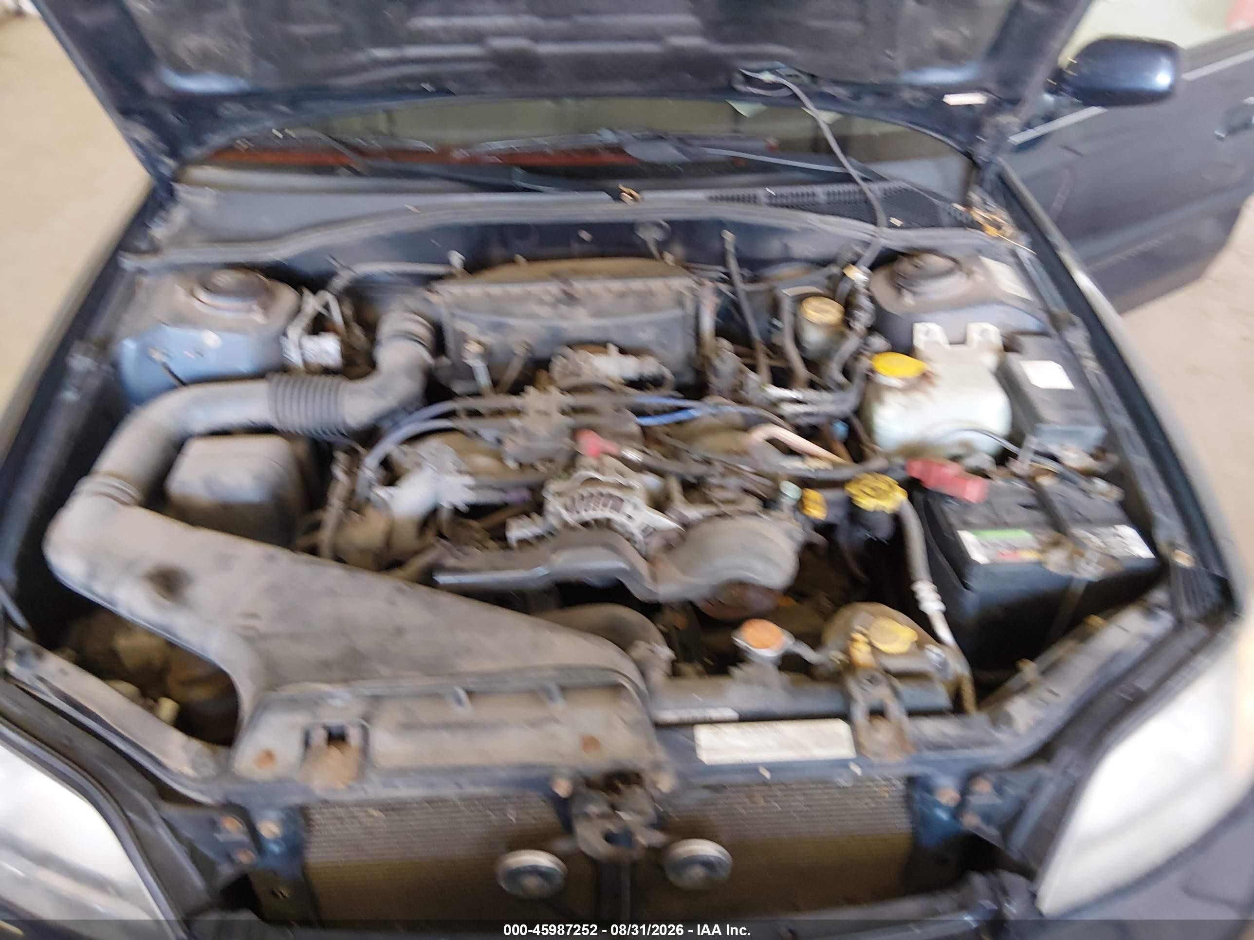 2004 Subaru Legacy Gt Blue vin: 4S3BH646245300103