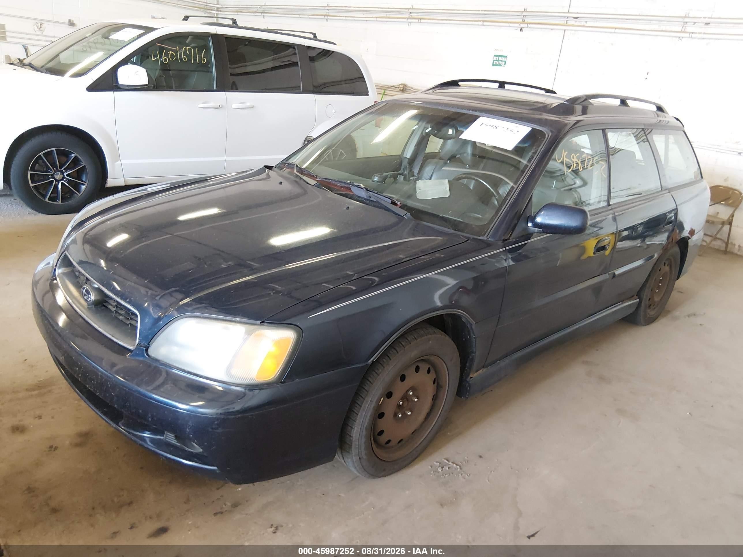 2004 Subaru Legacy Gt Blue vin: 4S3BH646245300103