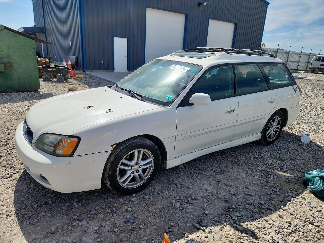 2003 Subaru Legacy Gt Белый vin: 4S3BH646735308924