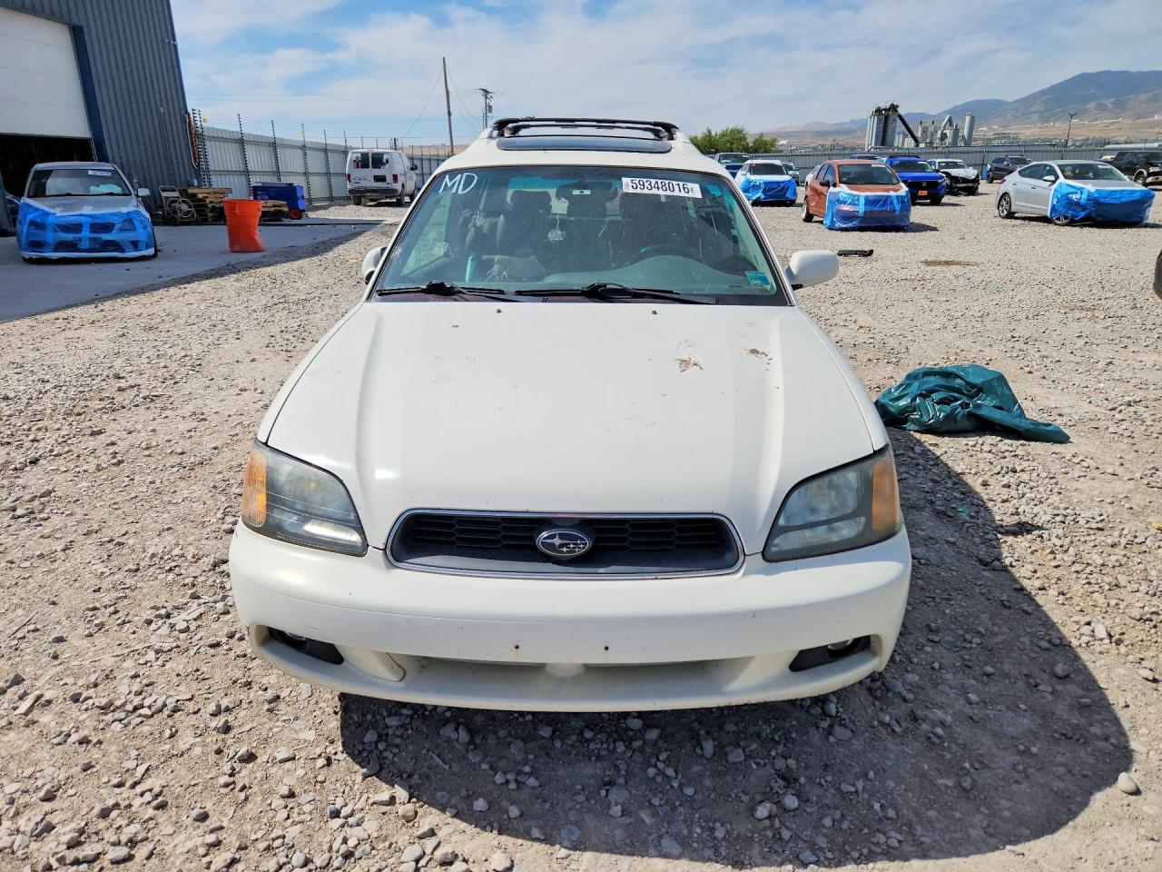 2003 Subaru Legacy Gt White vin: 4S3BH646735308924