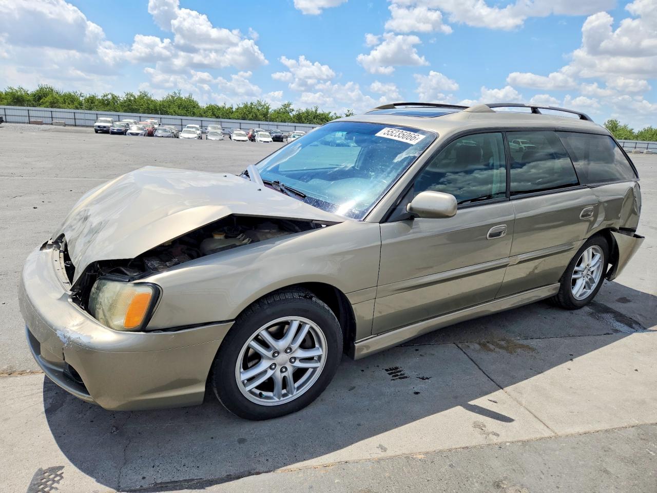 2003 Subaru Legacy Gt Tan vin: 4S3BH646835300461