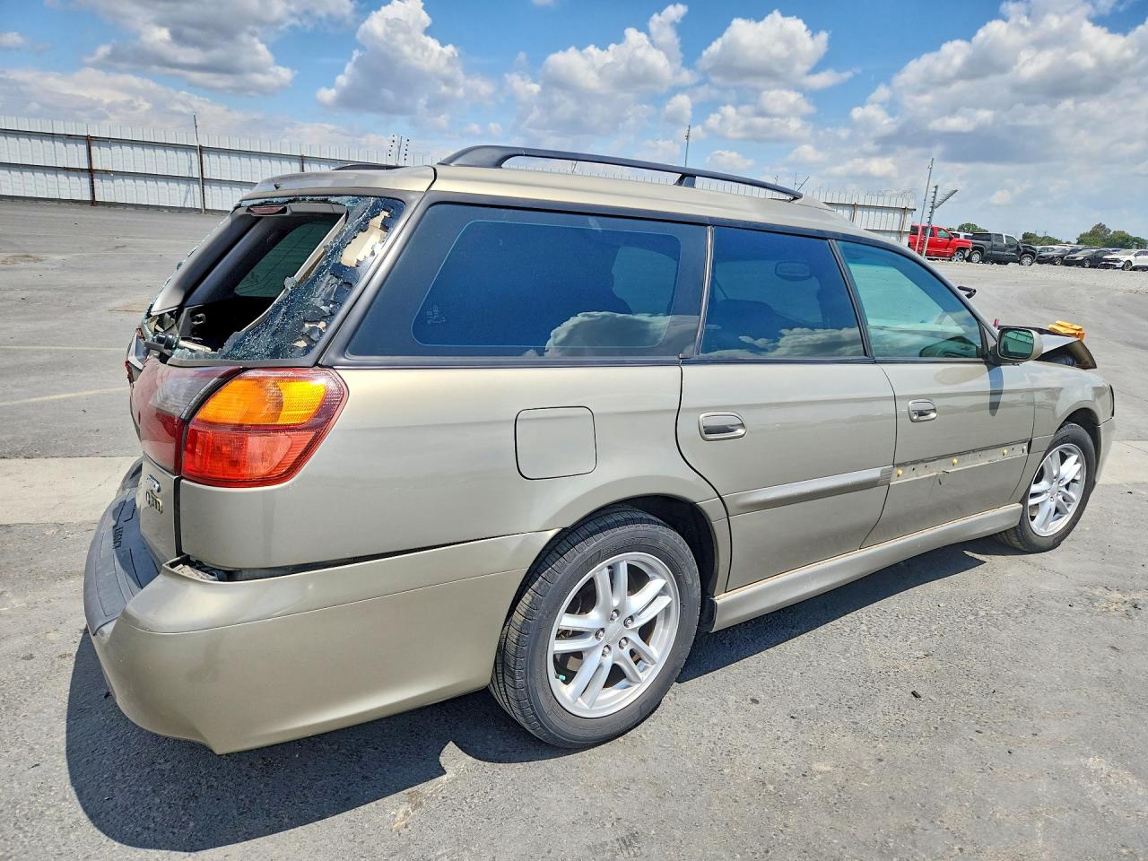 2003 Subaru Legacy Gt Tan vin: 4S3BH646835300461