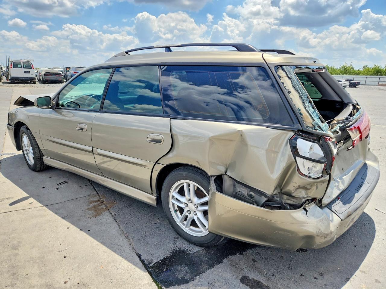 2003 Subaru Legacy Gt Tan vin: 4S3BH646835300461