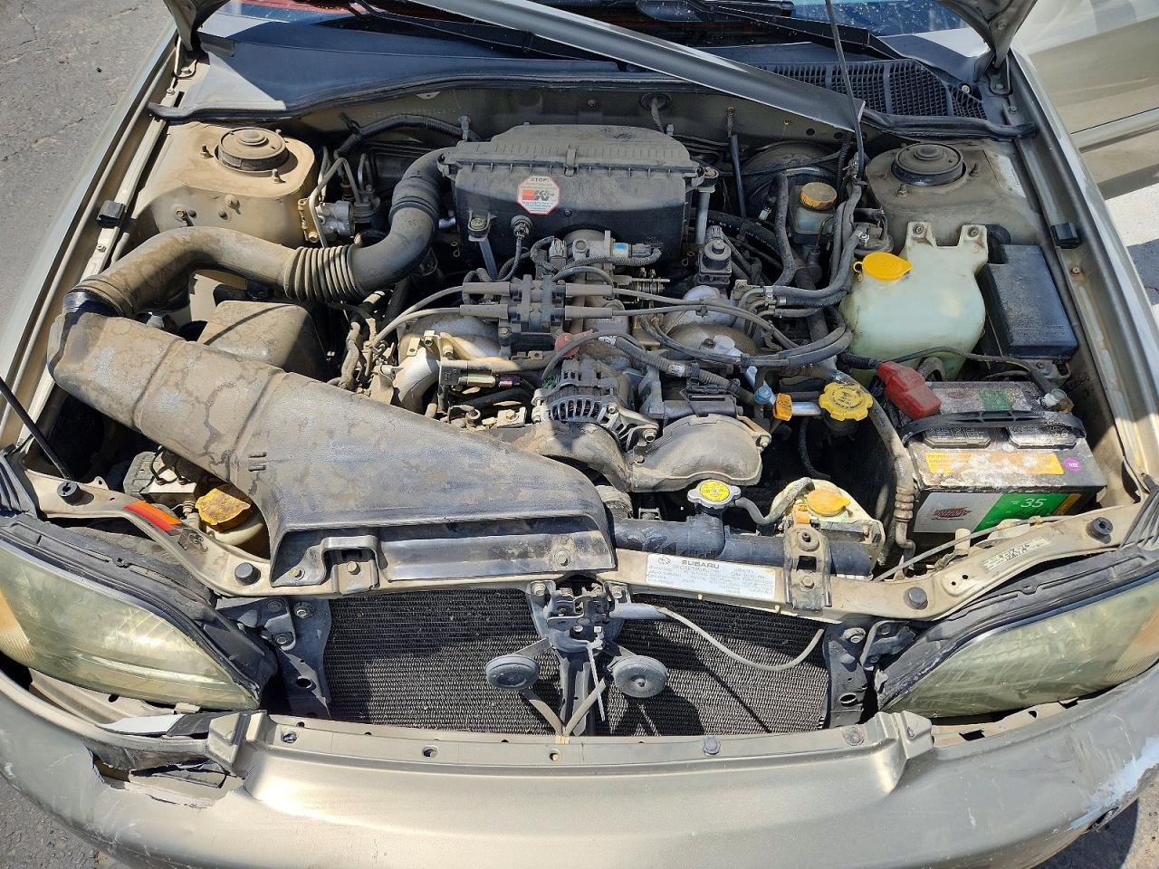 2003 Subaru Legacy Gt Tan vin: 4S3BH646835300461