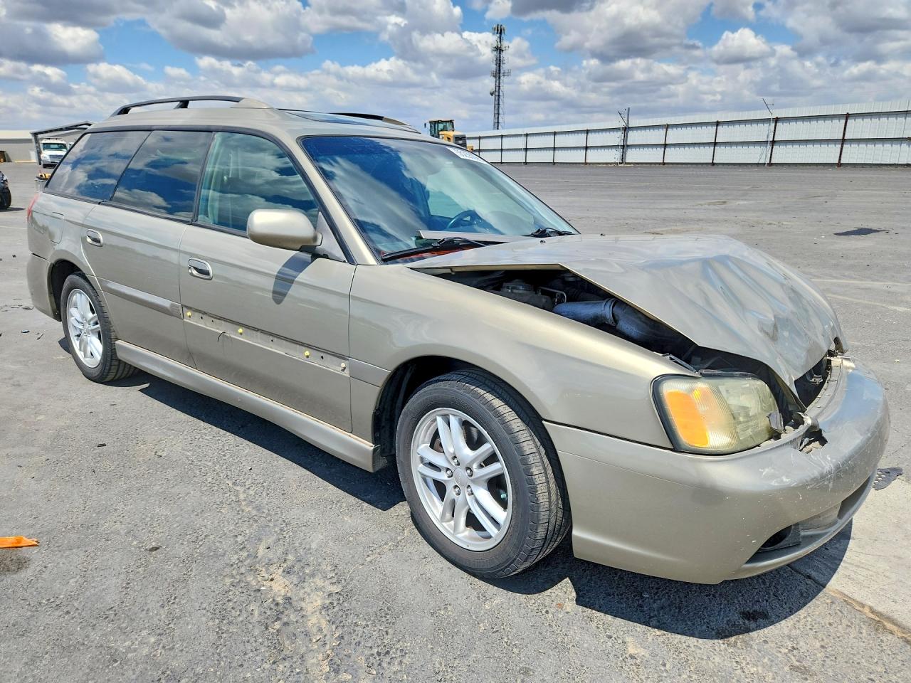 2003 Subaru Legacy Gt Tan vin: 4S3BH646835300461