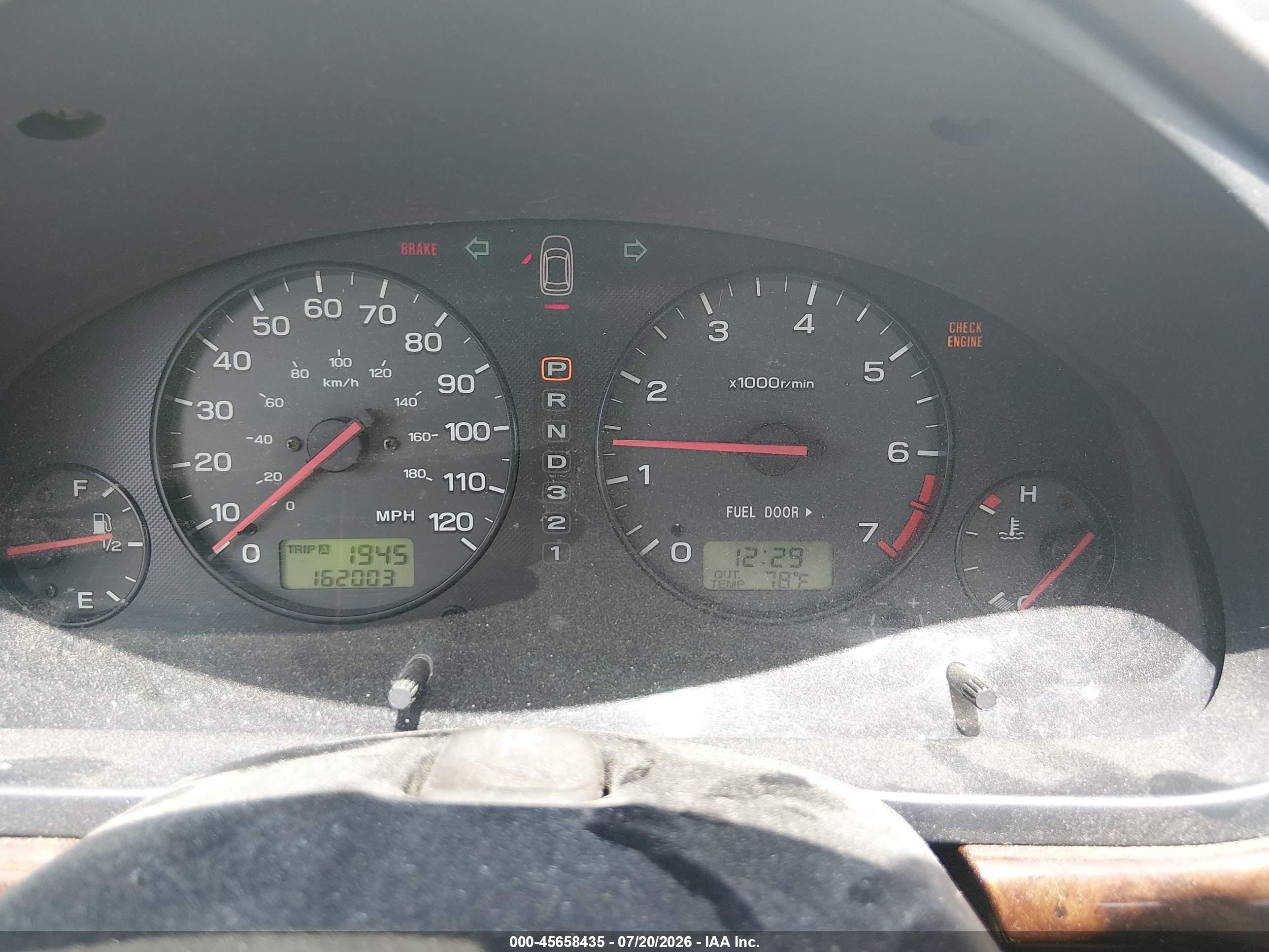 2001 Subaru Outback   White vin: 4S3BH665017613624