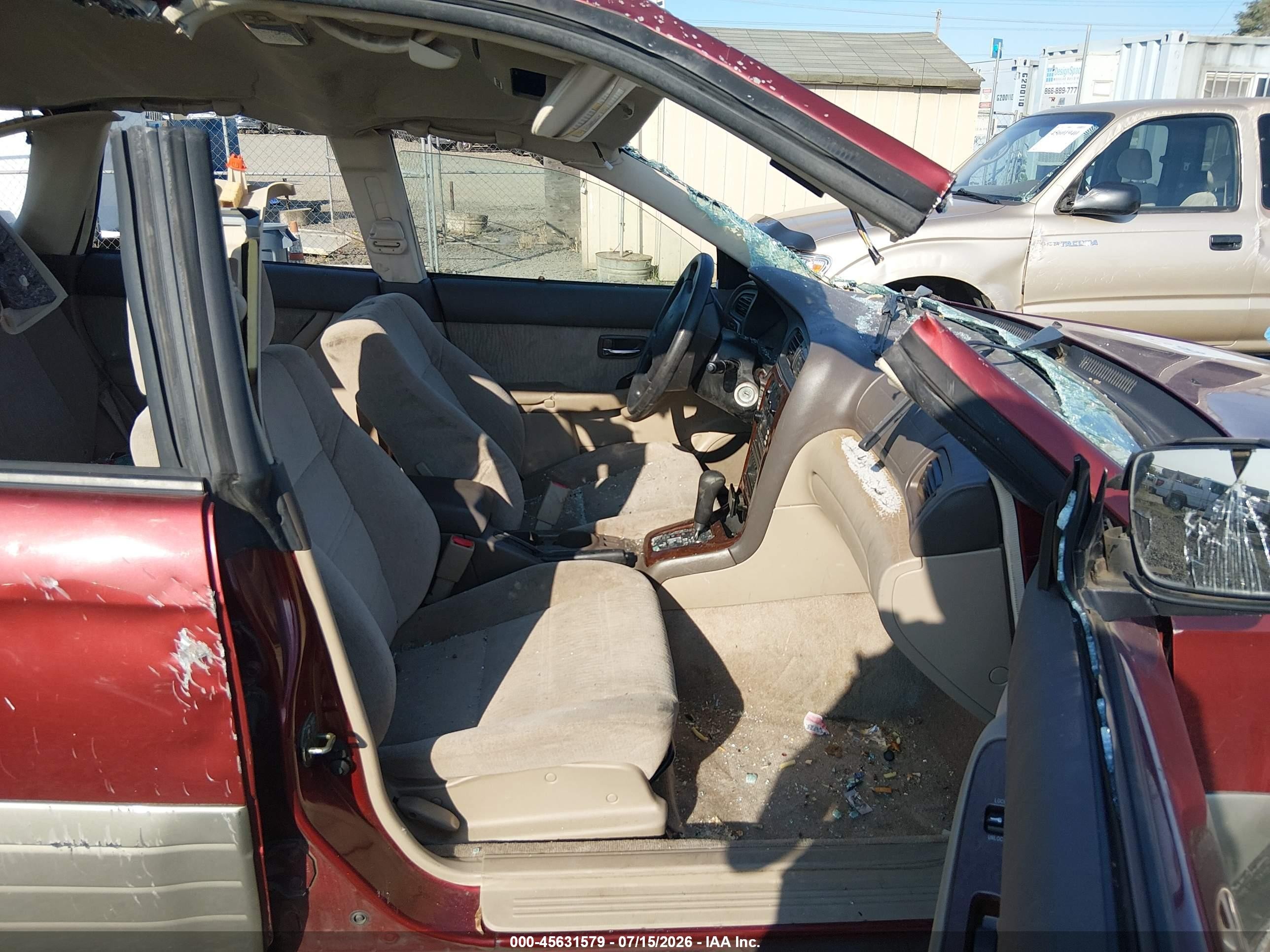 2002 Subaru Outback   Red vin: 4S3BH665027617044