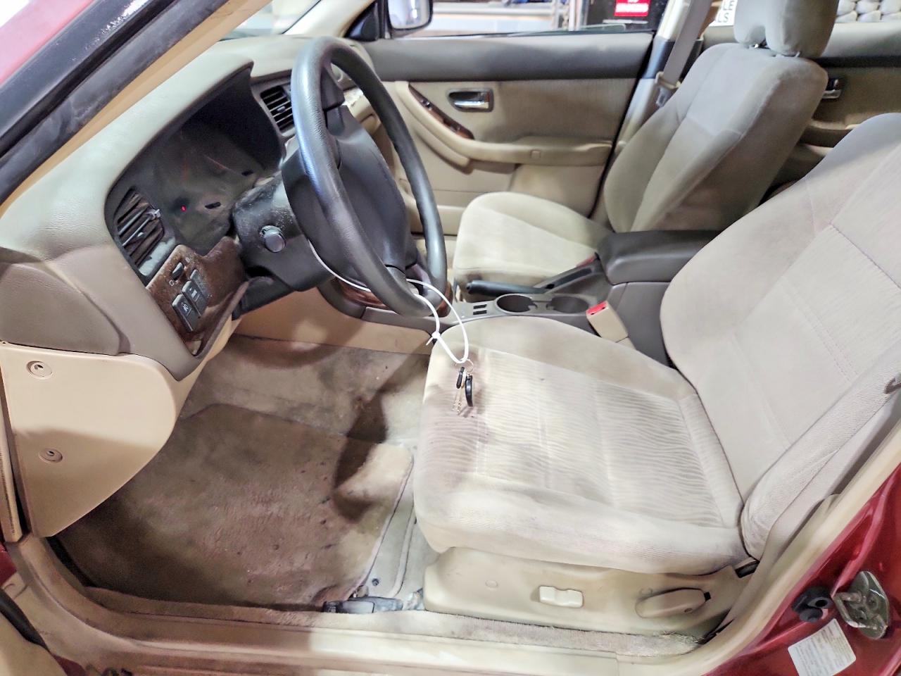 2002 Subaru Legacy Red vin: 4S3BH665027631784