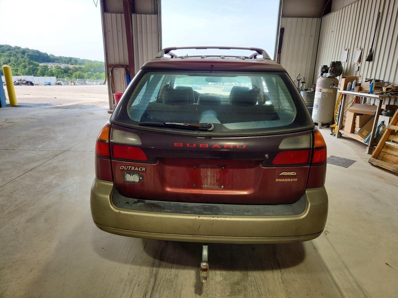 2002 Subaru Legacy Red vin: 4S3BH665027631784