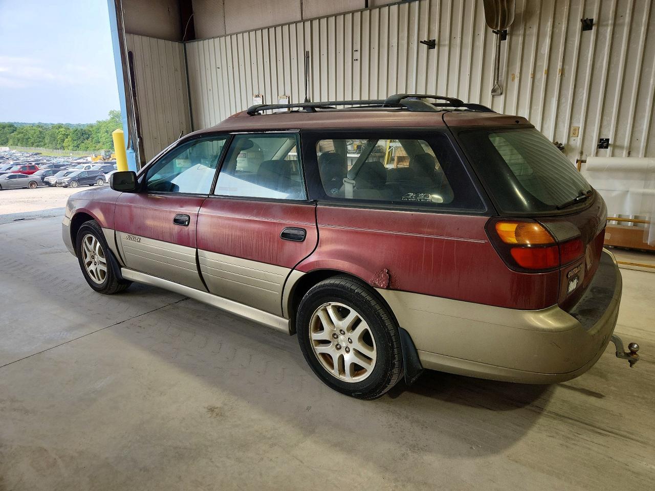 2002 Subaru Legacy Red vin: 4S3BH665027631784