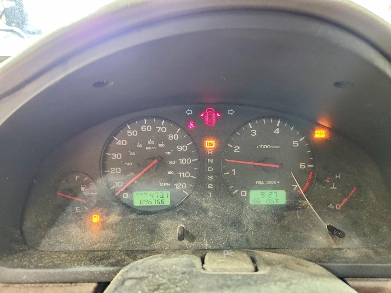 2002 Subaru Legacy Red vin: 4S3BH665027631784