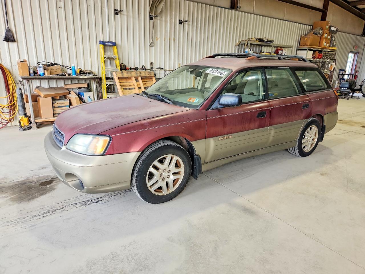 2002 Subaru Legacy Red vin: 4S3BH665027631784