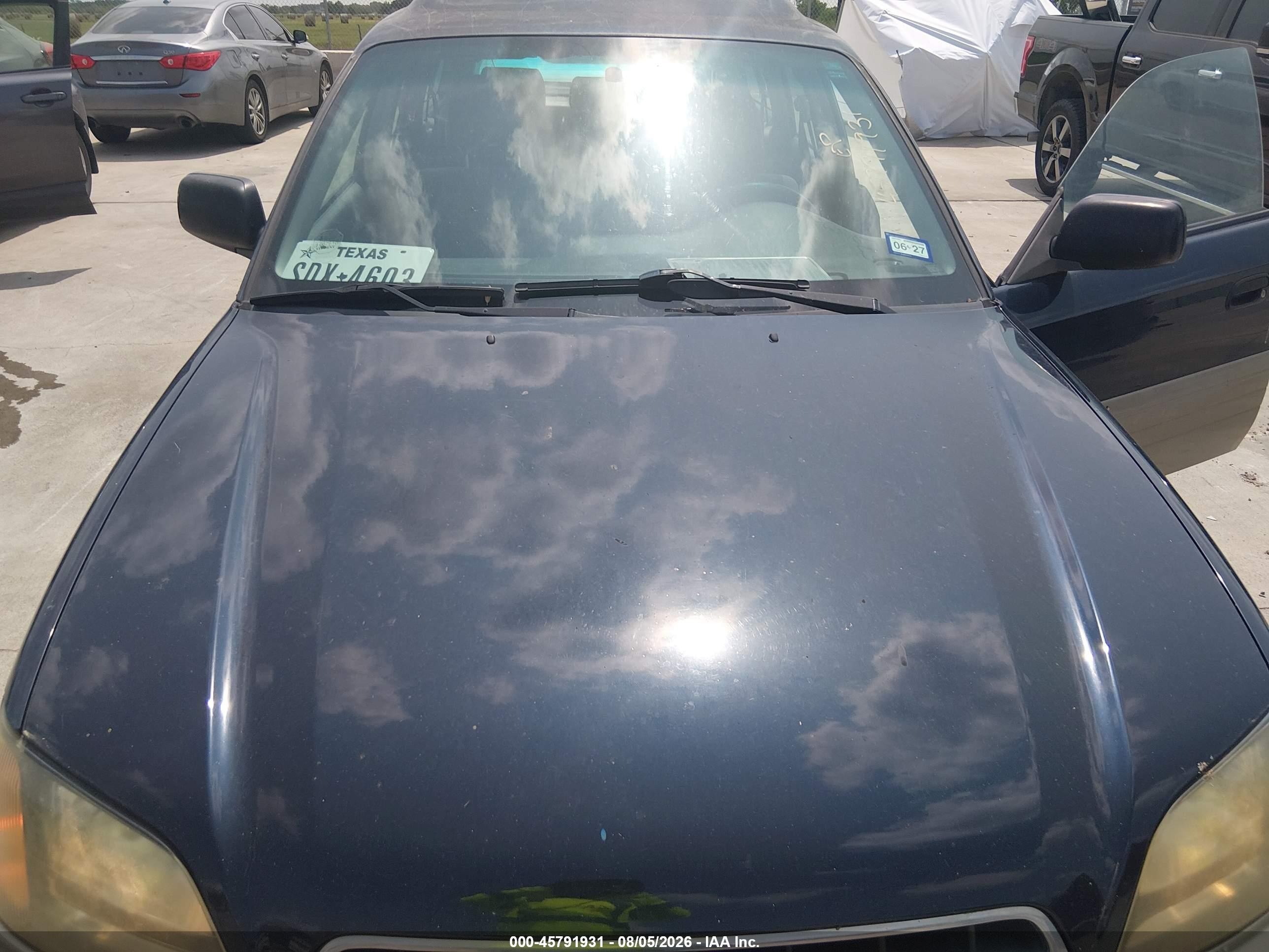 2002 Subaru Outback   Blue vin: 4S3BH665027663313
