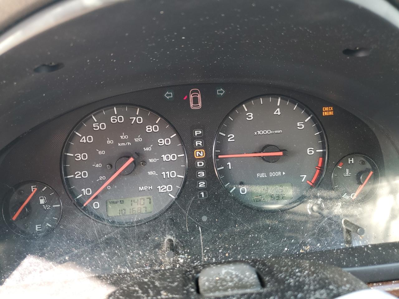 2001 Subaru Legacy Outback Зеленый vin: 4S3BH665117609324