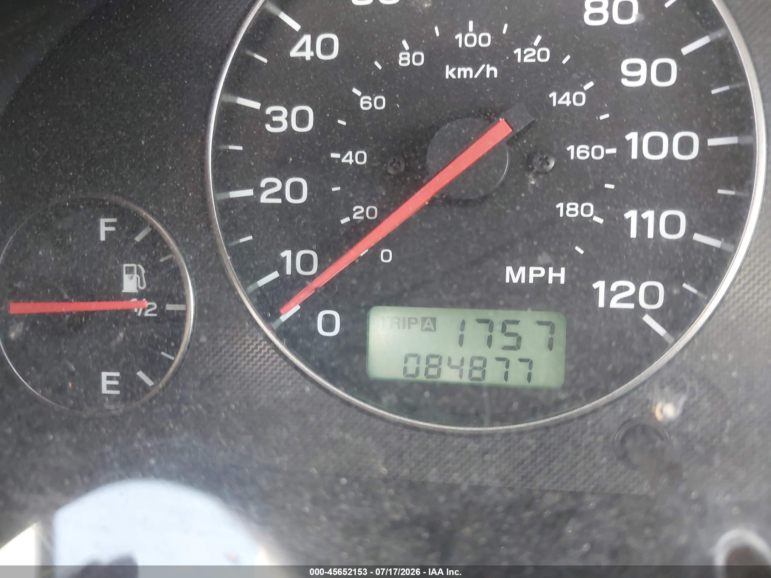 2003 Subaru Outback   Dark Blue vin: 4S3BH665137641418
