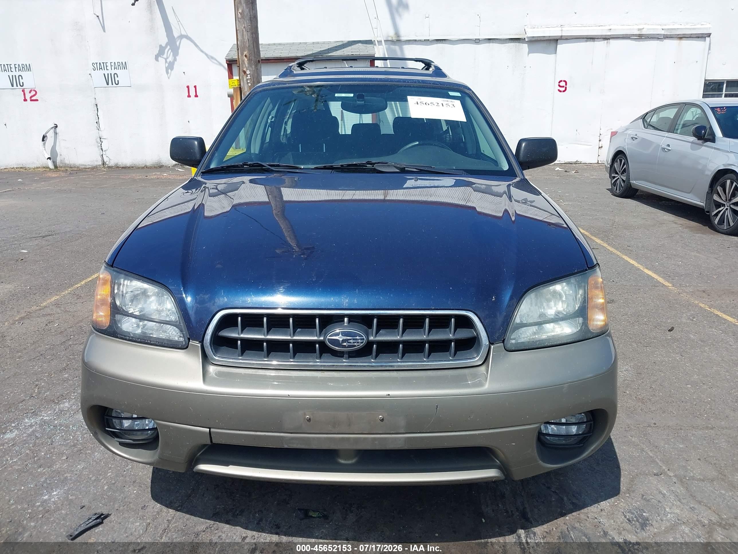 2003 Subaru Outback   Dark Blue vin: 4S3BH665137641418