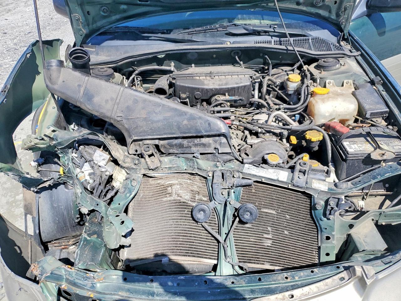 2001 Subaru Legacy Outback Green vin: 4S3BH665217620669