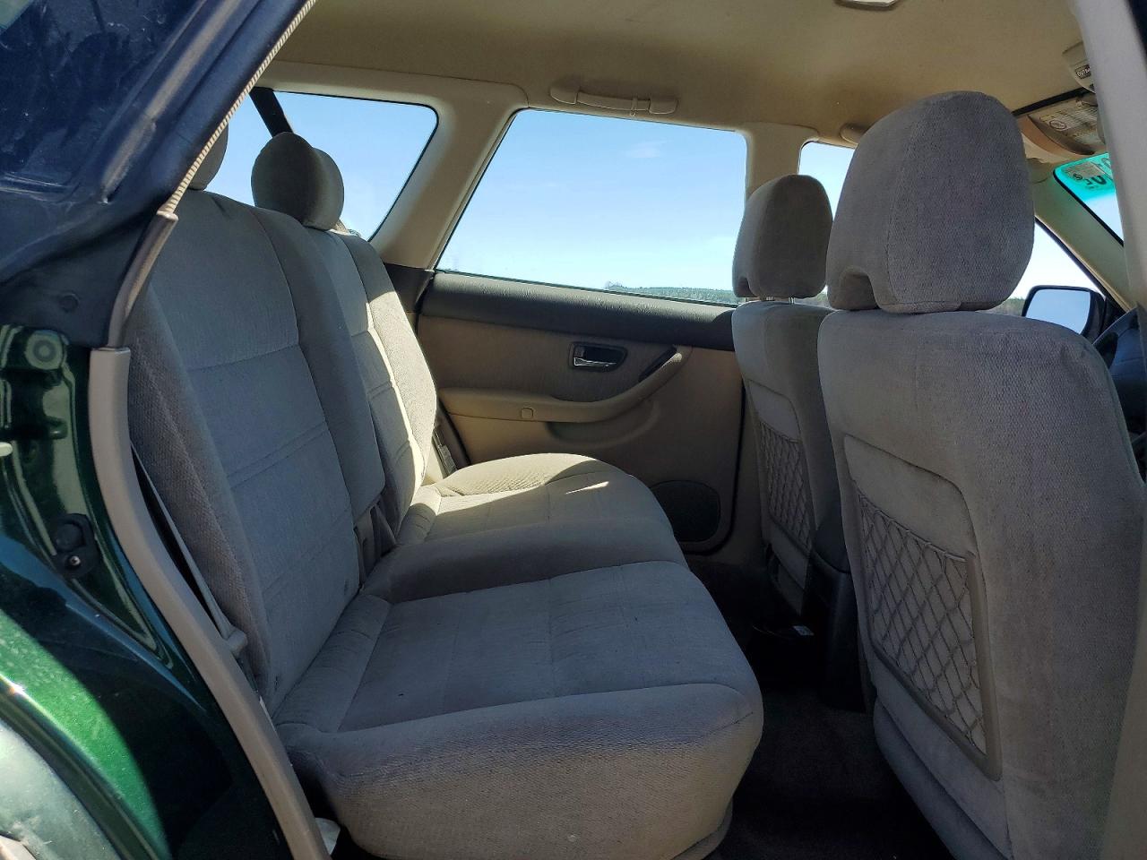 2001 Subaru Legacy Outback Green vin: 4S3BH665217620669