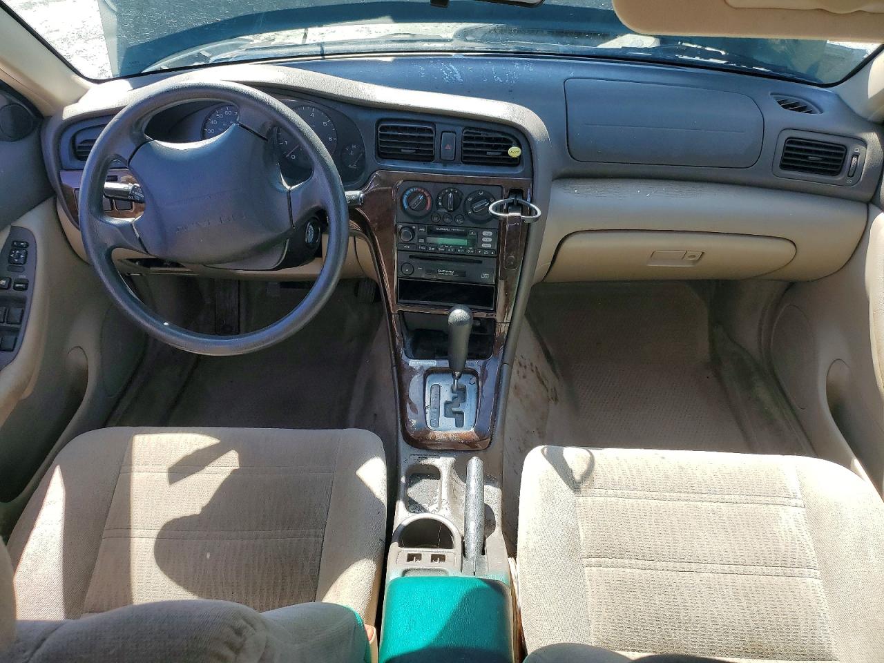 2001 Subaru Legacy Outback Green vin: 4S3BH665217620669