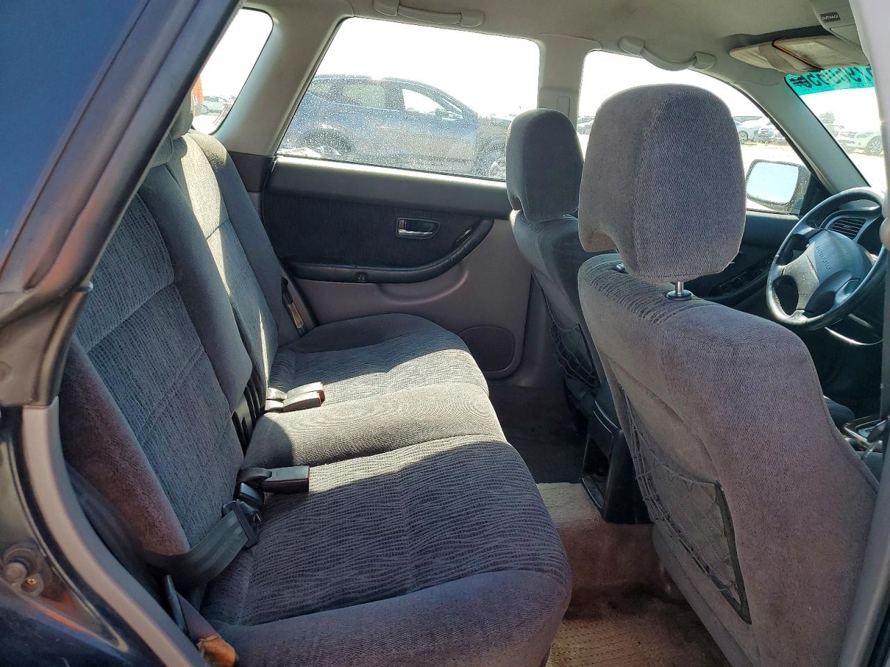 2002 Subaru Legacy Outback Blue vin: 4S3BH665227620138