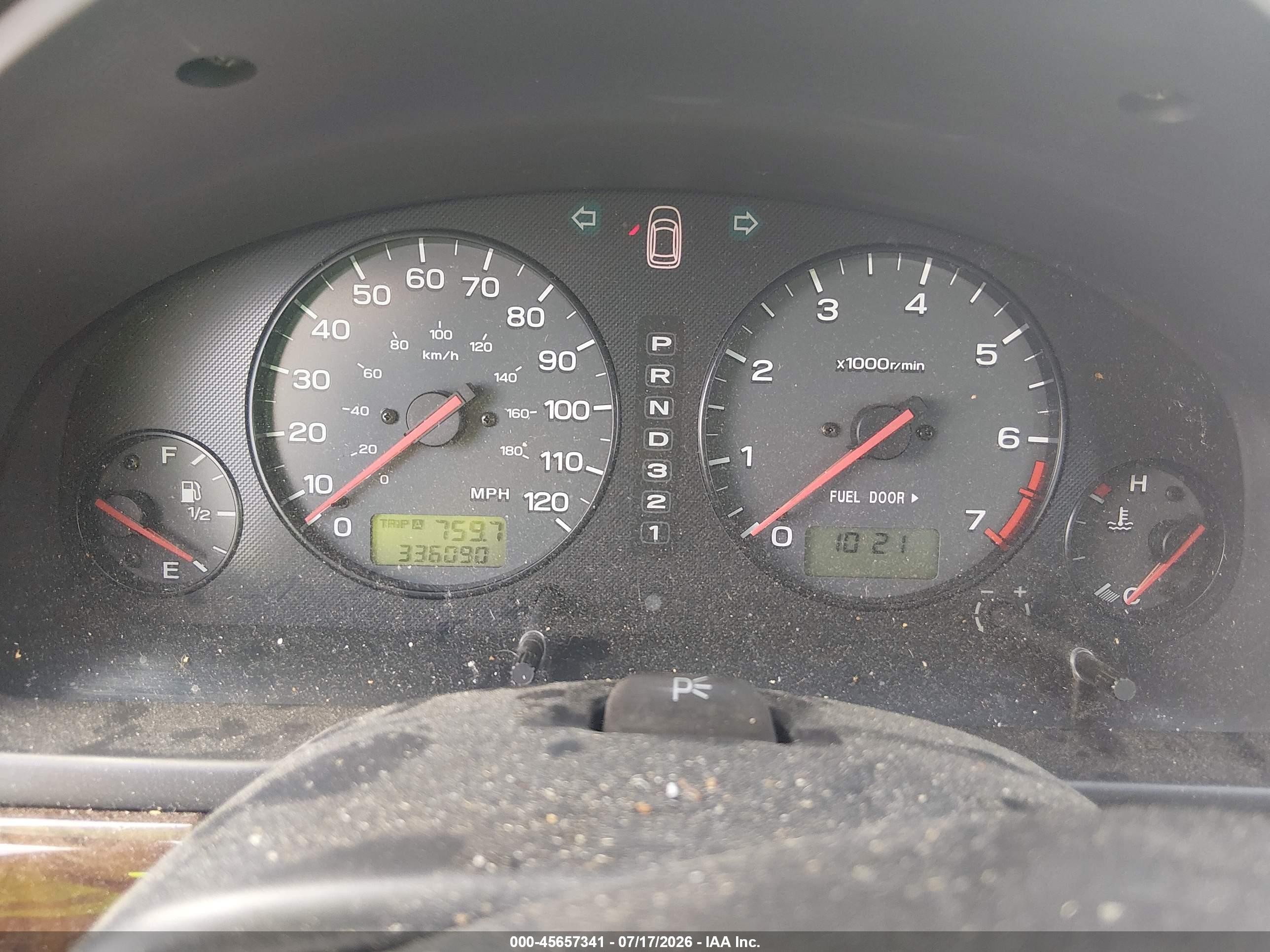 2002 Subaru Outback   Blue vin: 4S3BH665227652815