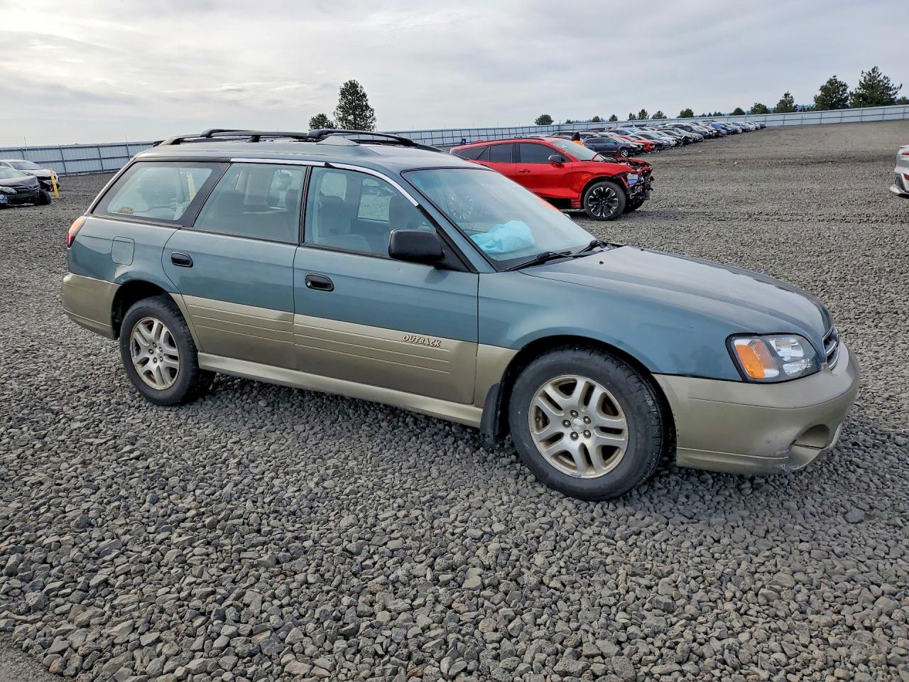 2000 Subaru Legacy Outback Two Tone vin: 4S3BH6652Y7656324