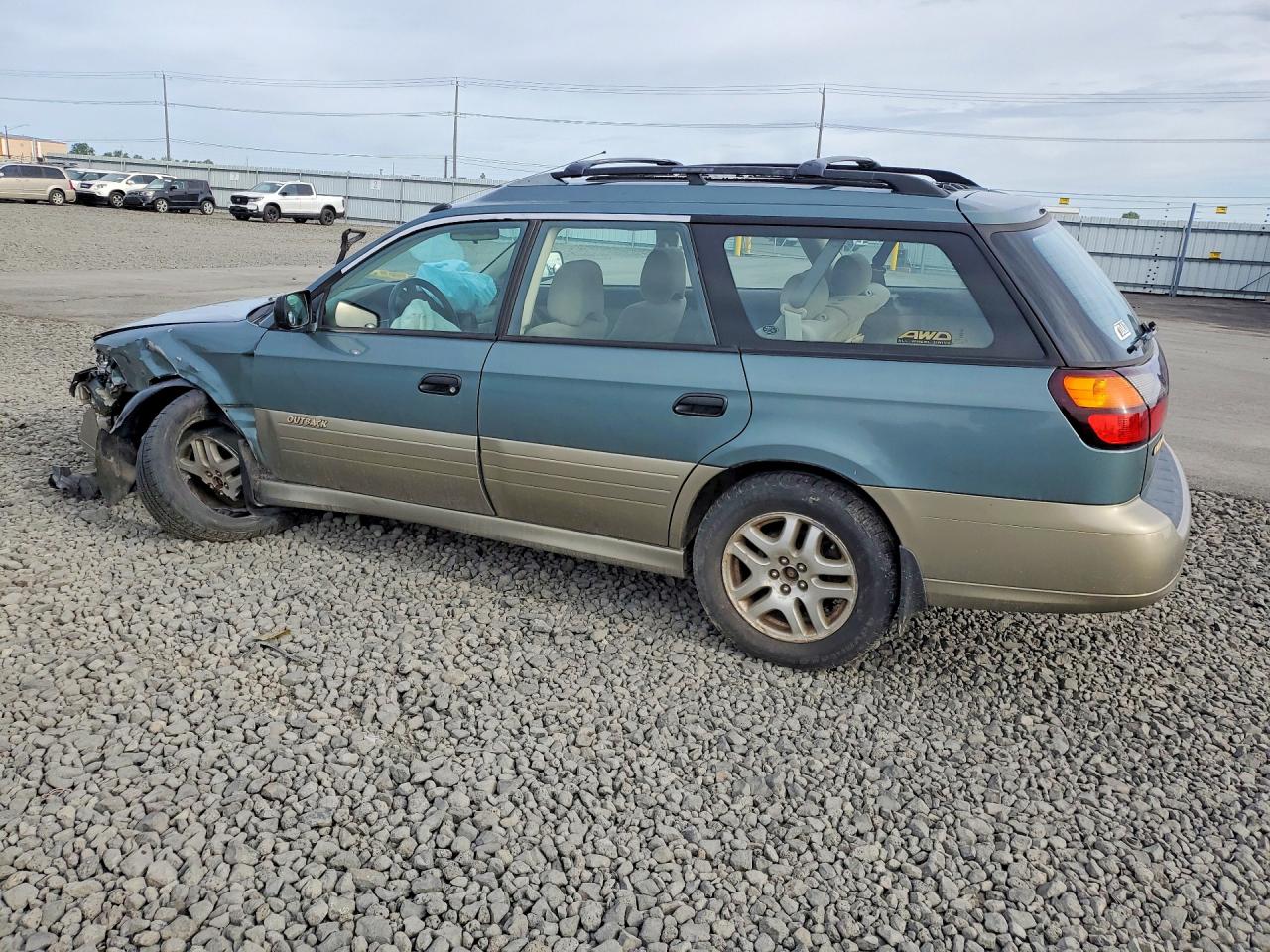 2000 Subaru Legacy Outback Two Tone vin: 4S3BH6652Y7656324