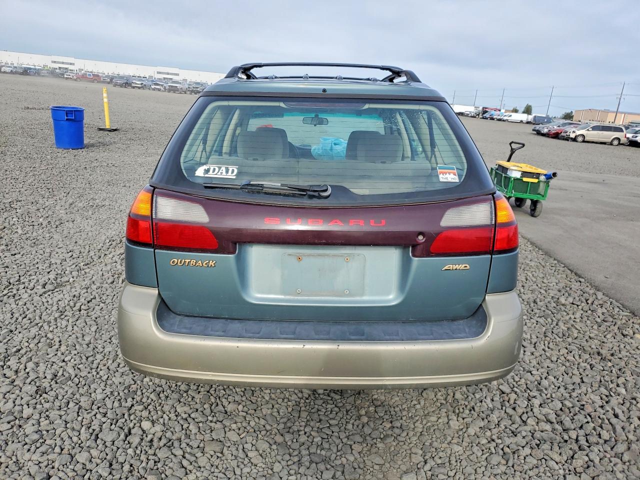 2000 Subaru Legacy Outback Two Tone vin: 4S3BH6652Y7656324