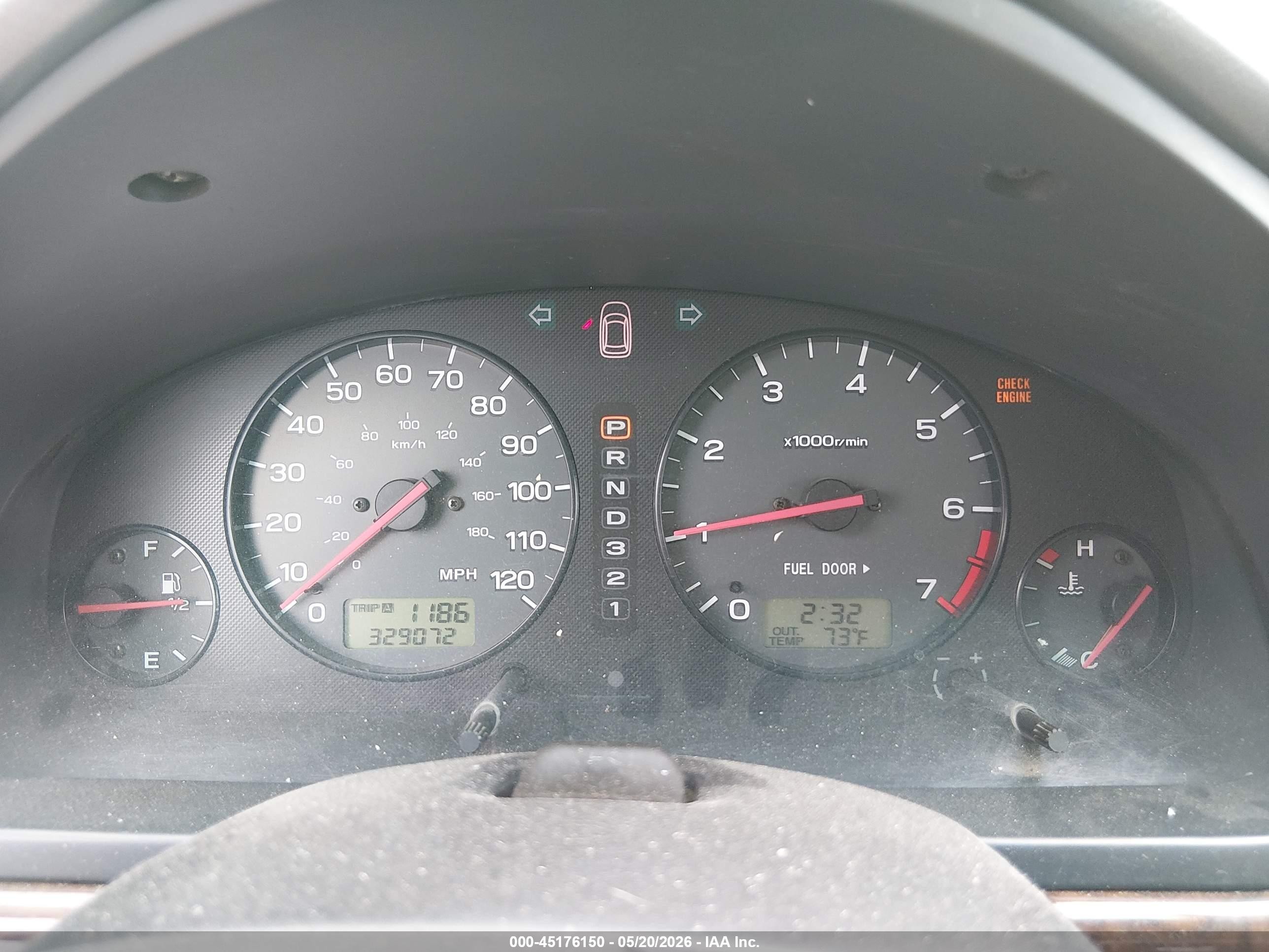 2001 Subaru Outback   White vin: 4S3BH665317607753