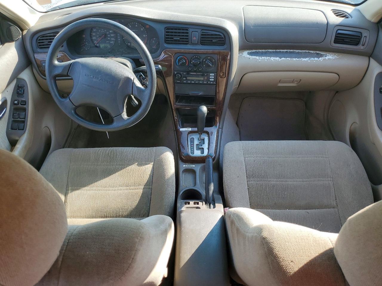 2001 Subaru Legacy Outback Белый vin: 4S3BH665317615125