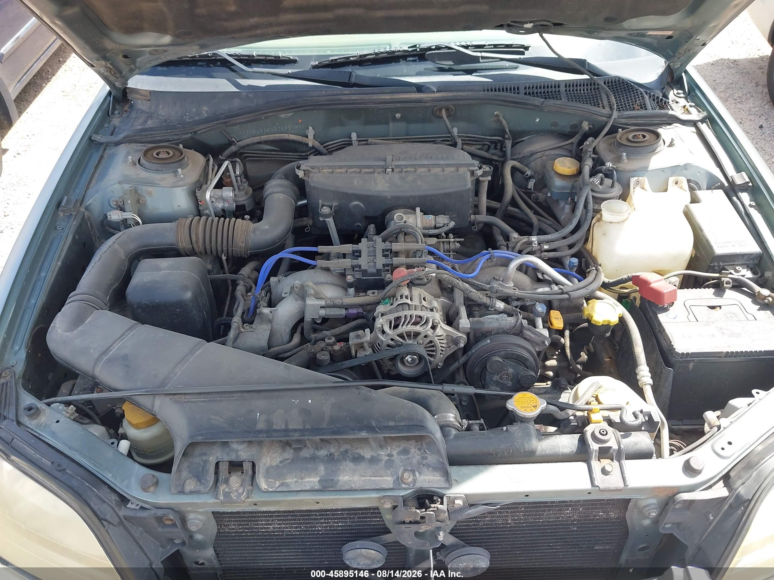 2002 Subaru Outback   Green vin: 4S3BH665327628166
