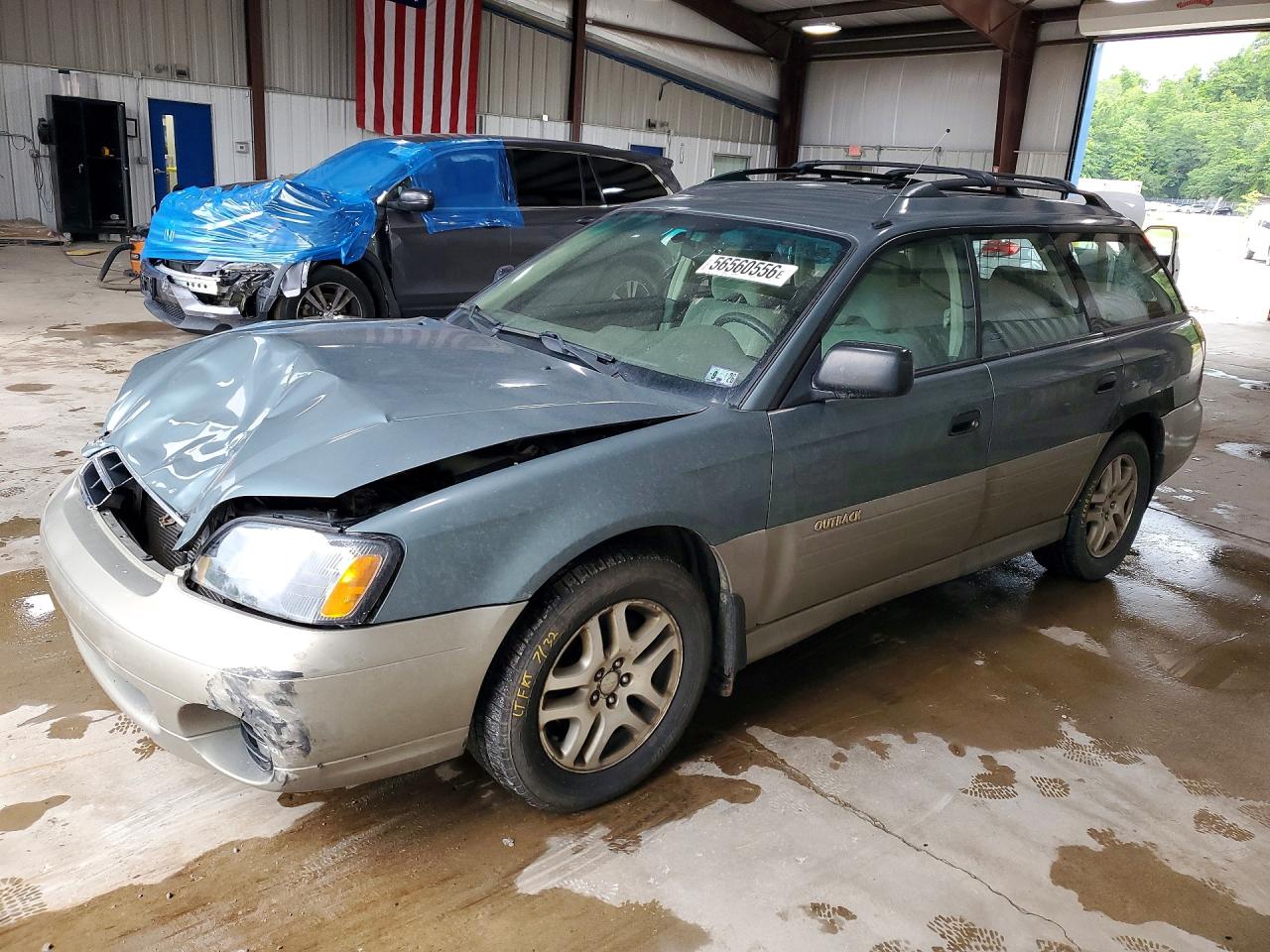 2001 Subaru Legacy Outback Two Tone vin: 4S3BH665417619202
