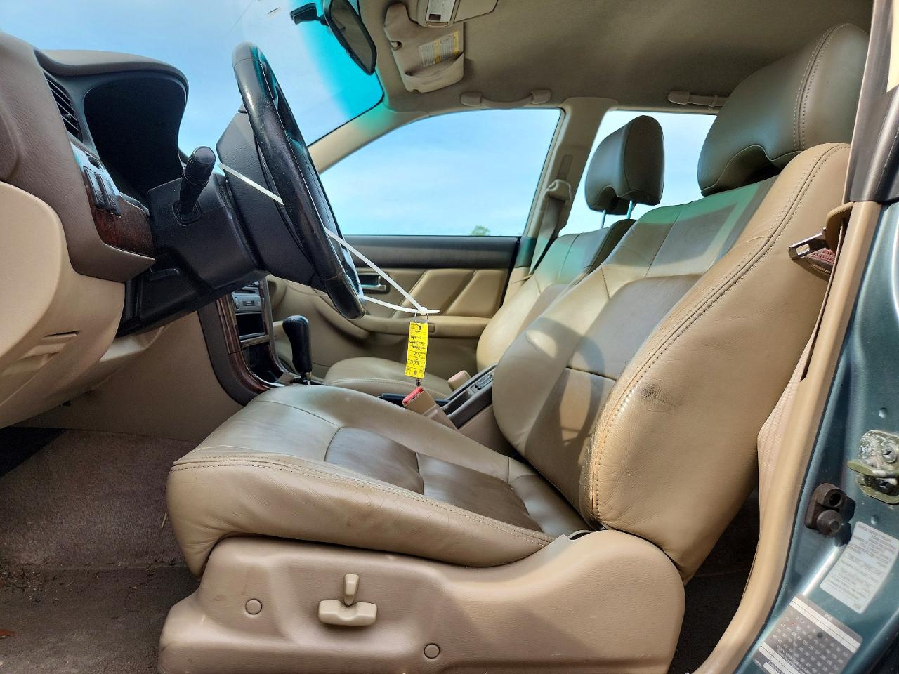 2001 Subaru Legacy Outback Green vin: 4S3BH665417659697