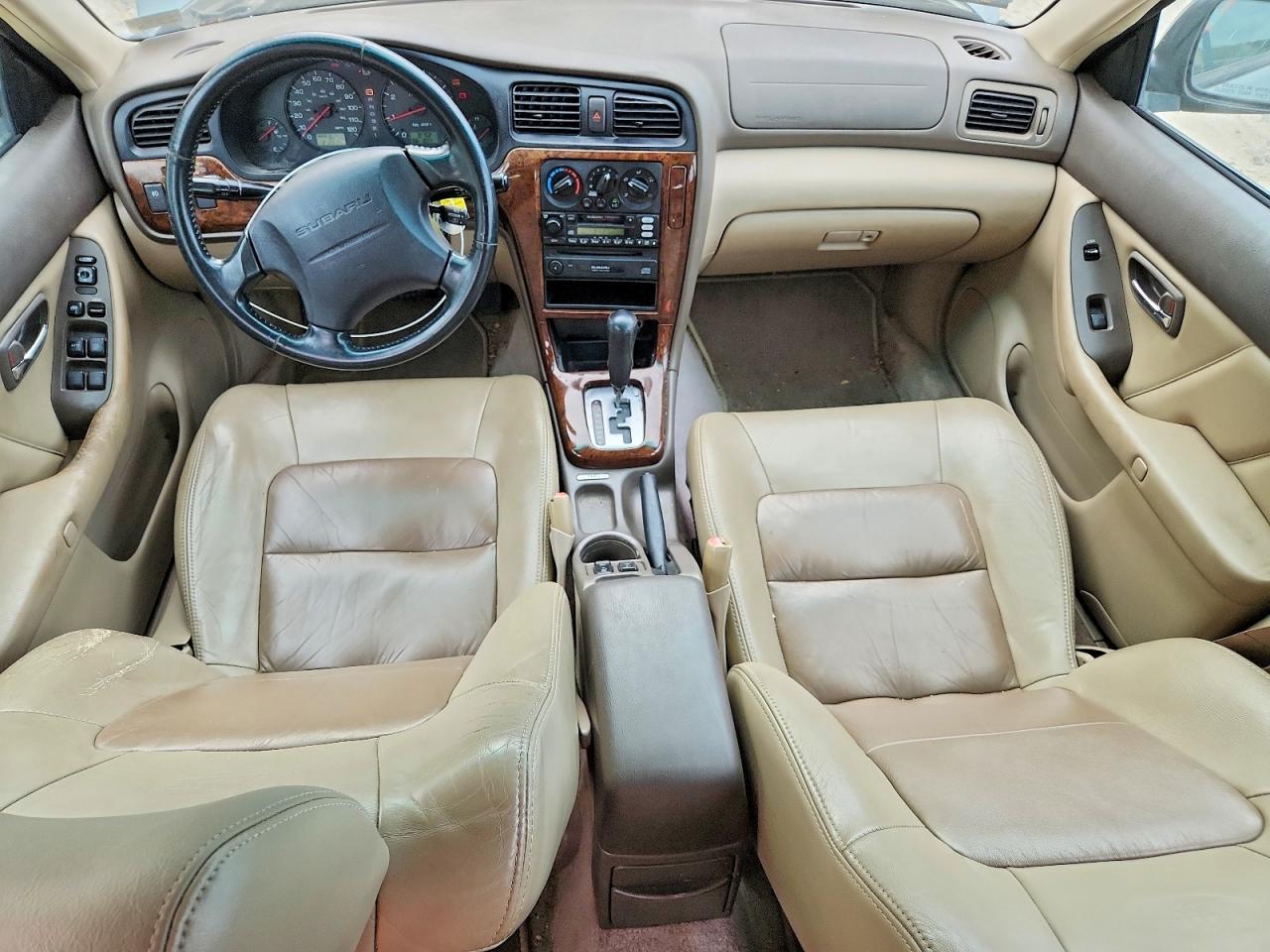 2001 Subaru Legacy Outback Green vin: 4S3BH665417659697