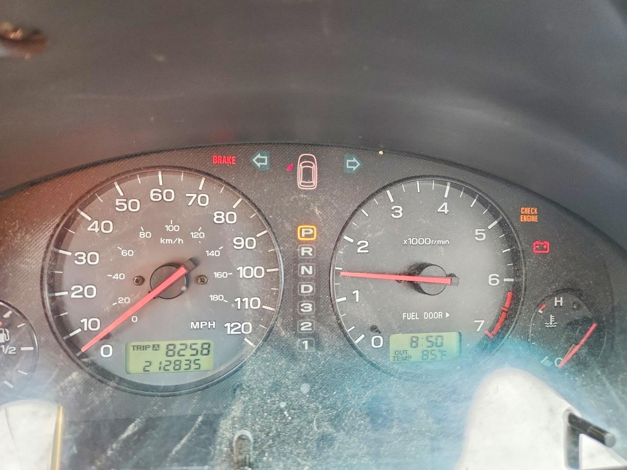 2001 Subaru Legacy Outback Green vin: 4S3BH665417659697
