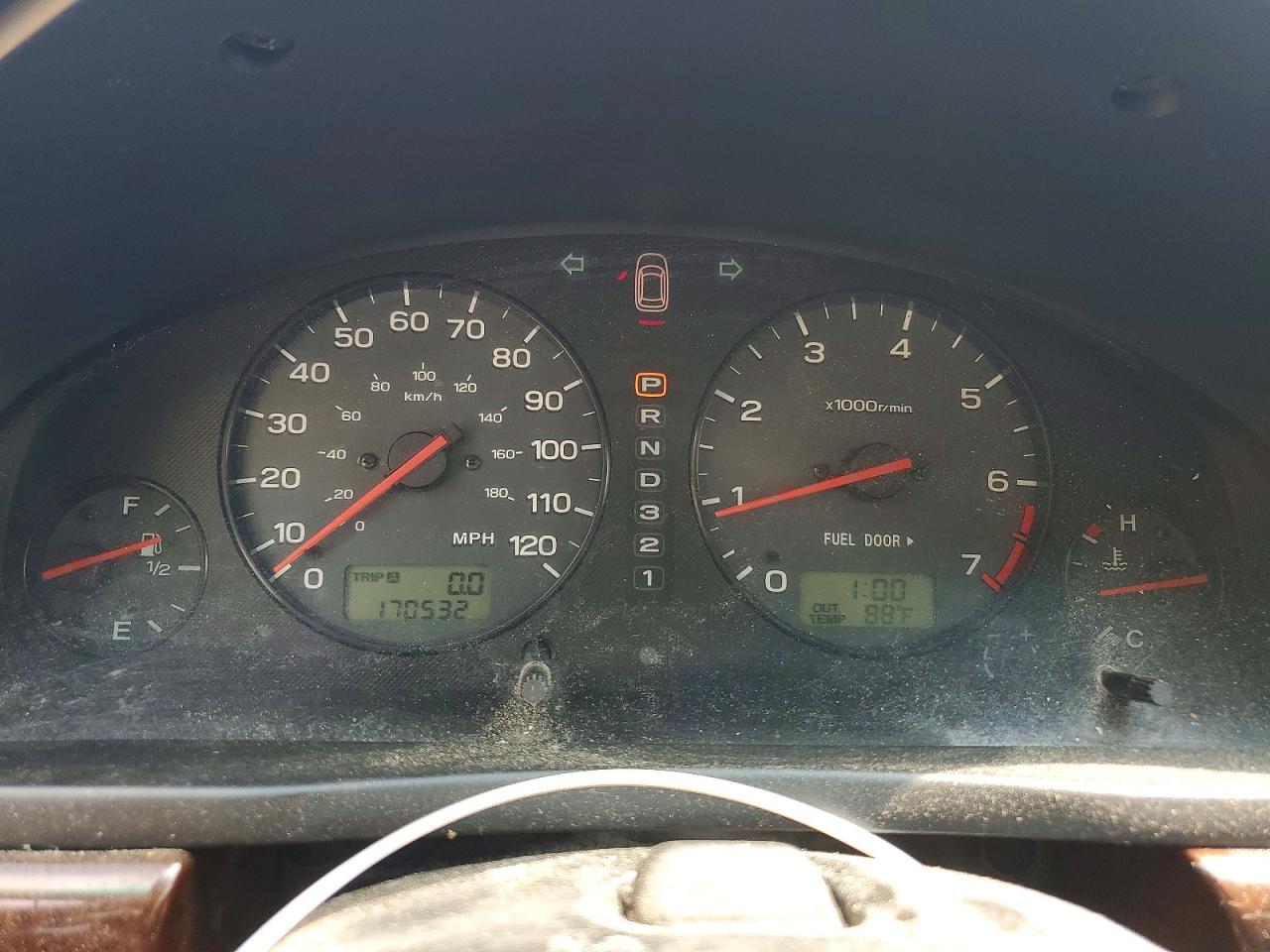 2002 Subaru Legacy Outback Синий vin: 4S3BH665427663203